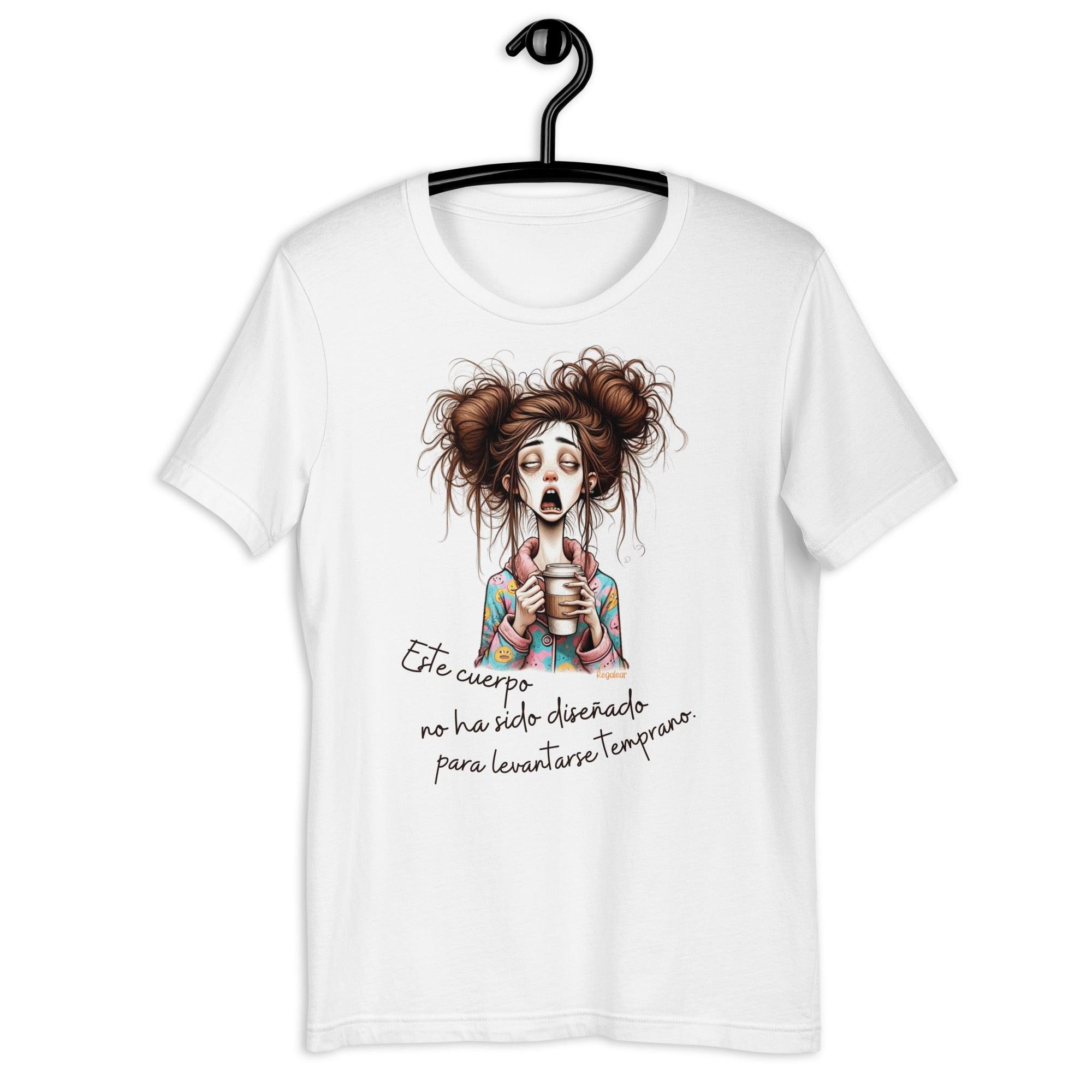 Camiseta mujer Este cuerpo no madruga Envío Gratis