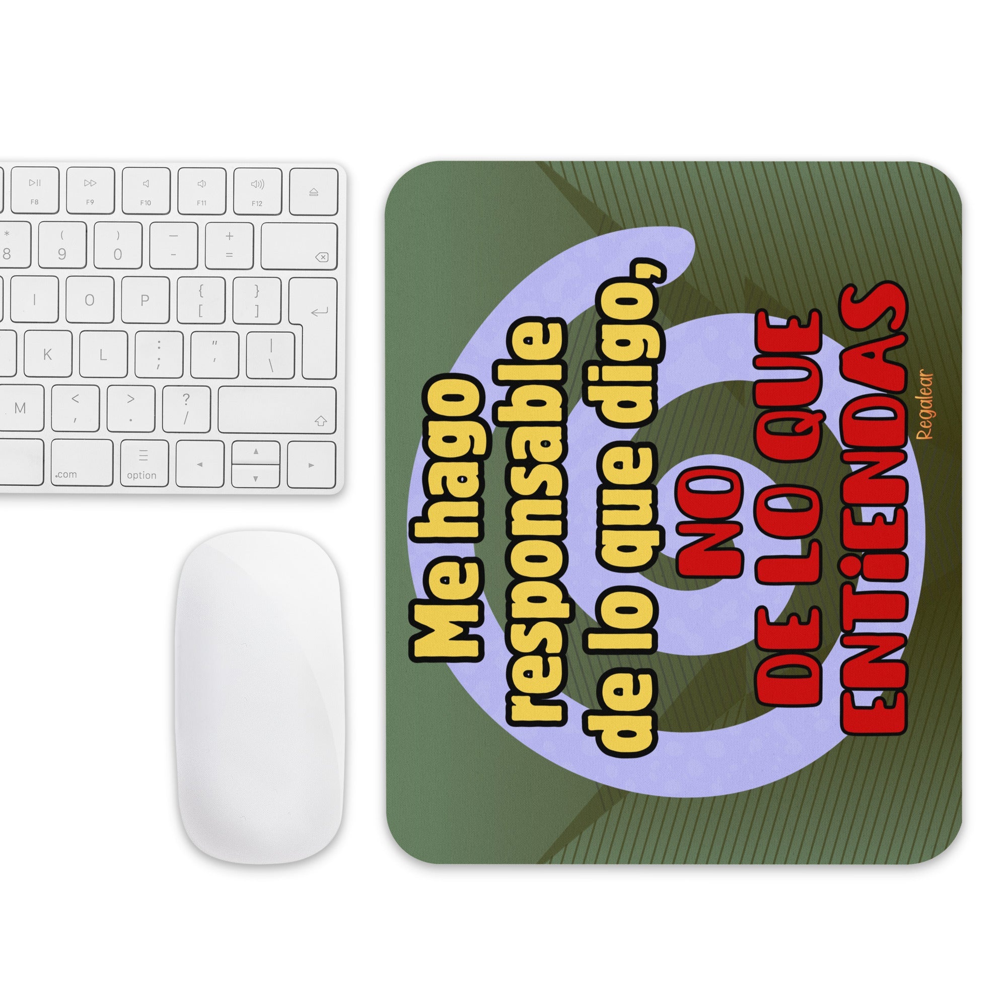 Alfombrilla raton Me hago responsable