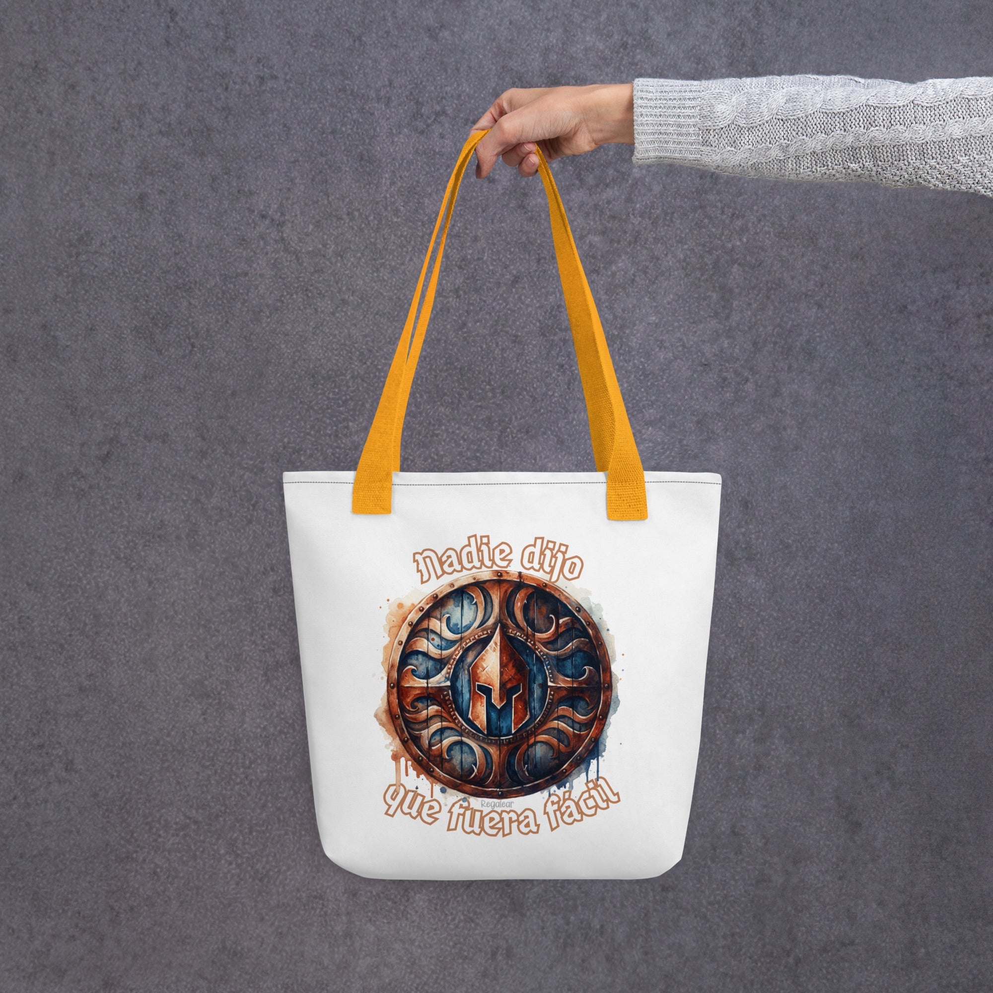 Bolsa de tela Nadie dijo que fuera facil