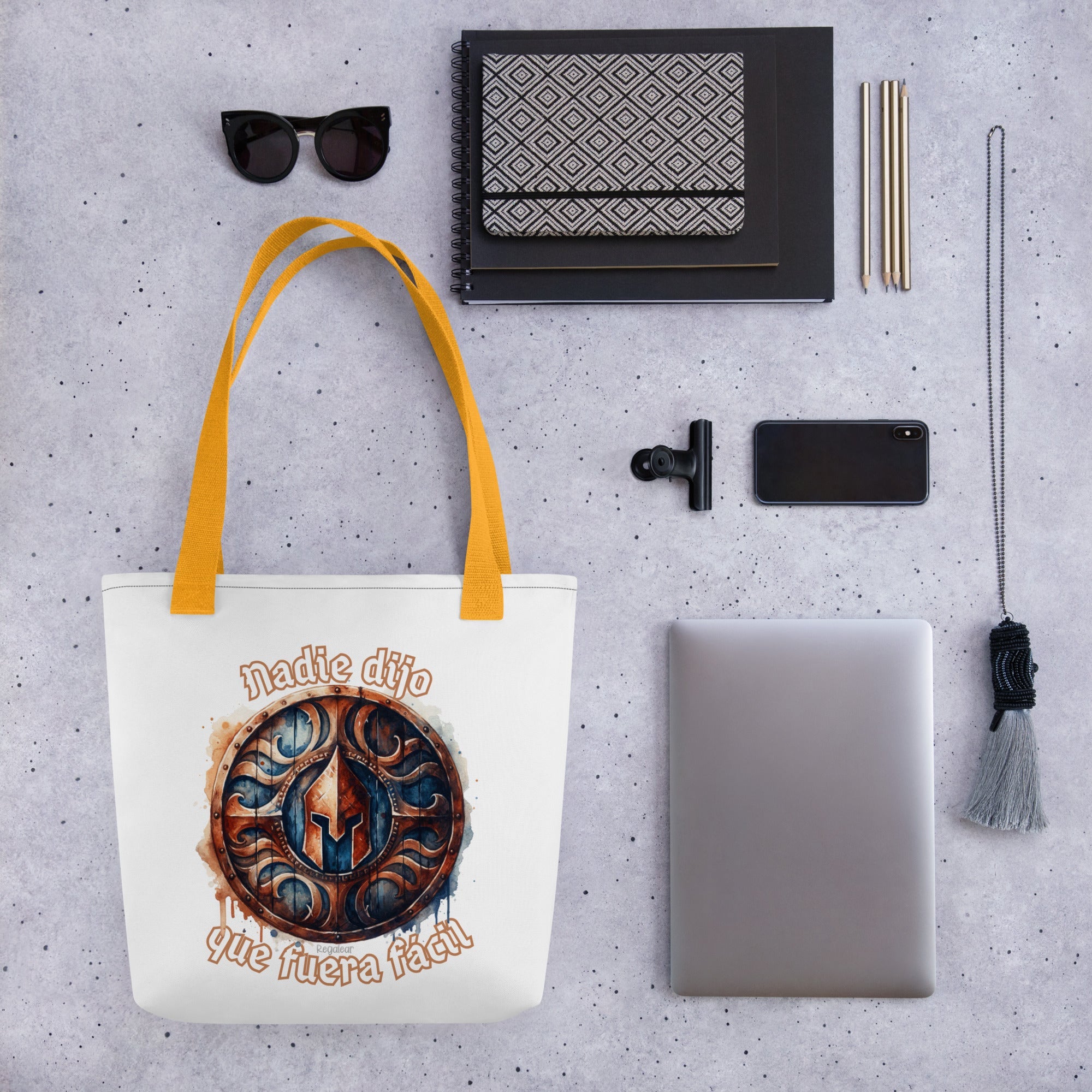 Bolsa de tela Nadie dijo que fuera facil