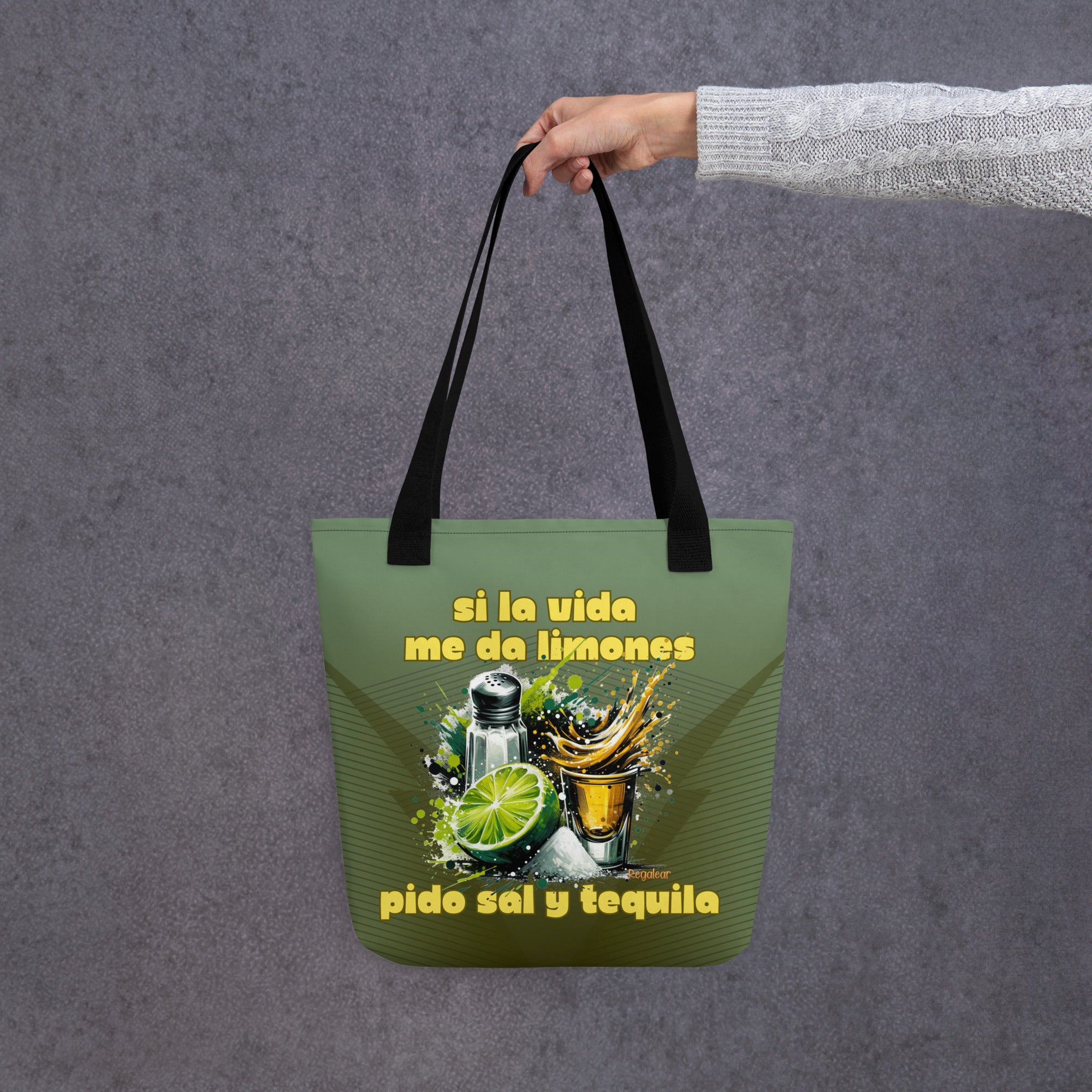 Bolsa tela Si la vida me da limones