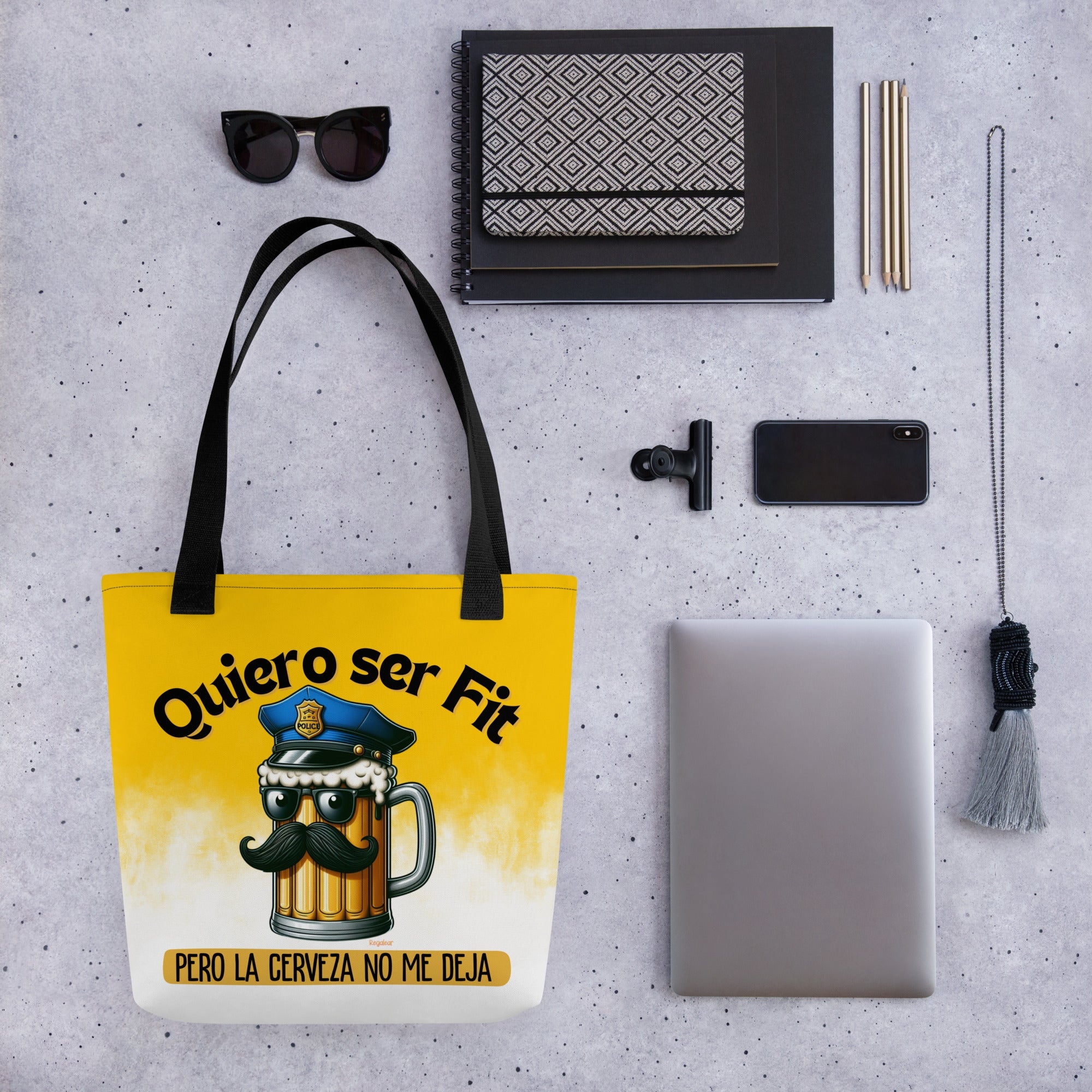 bolsa de tela con frases originales