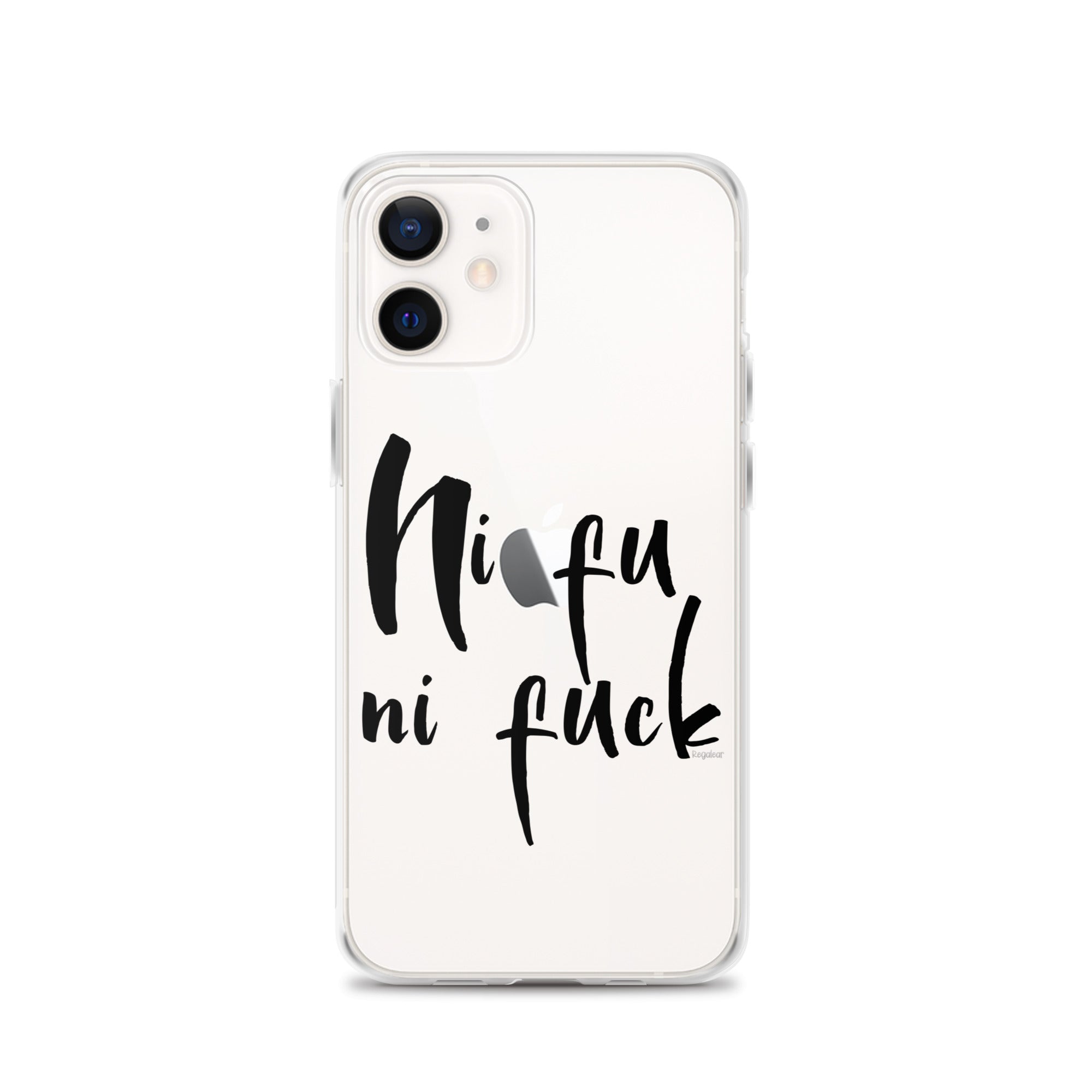 Funda transparente IPhone® Ni fu ni fuck