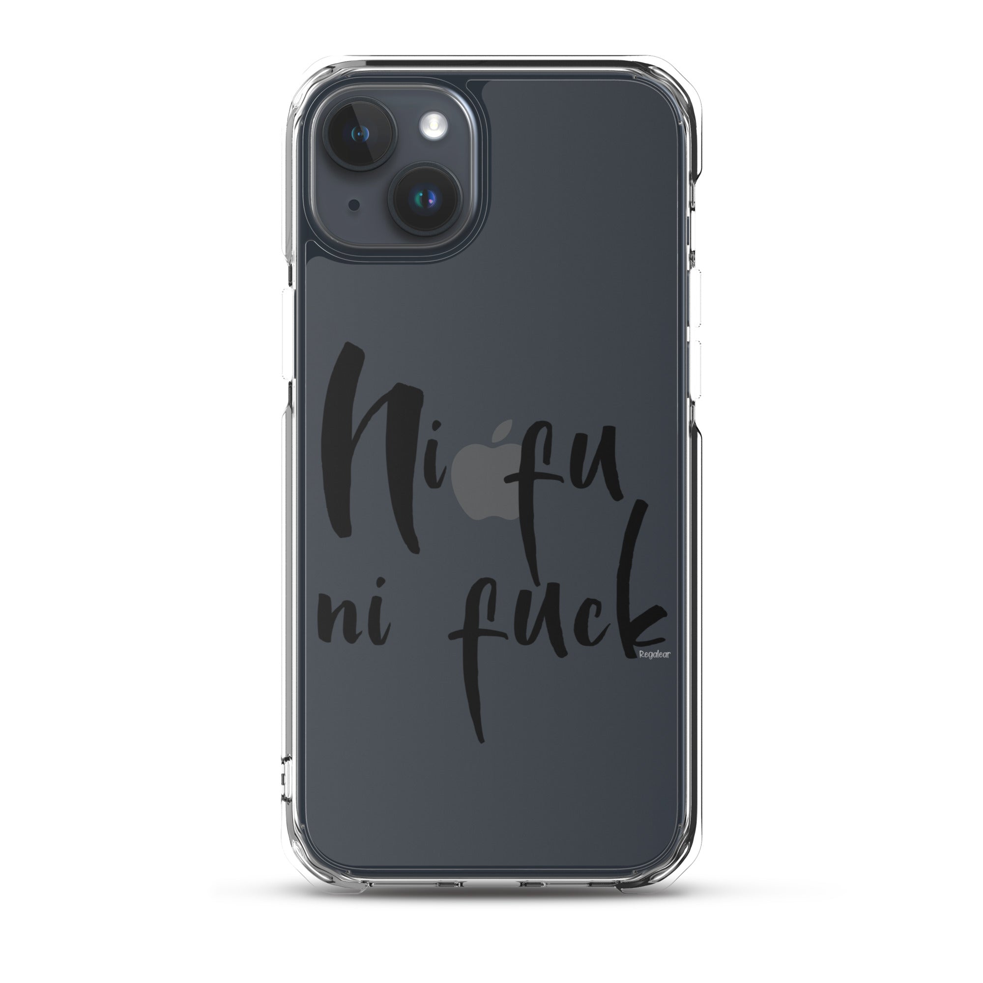 Funda transparente IPhone® Ni fu ni fuck