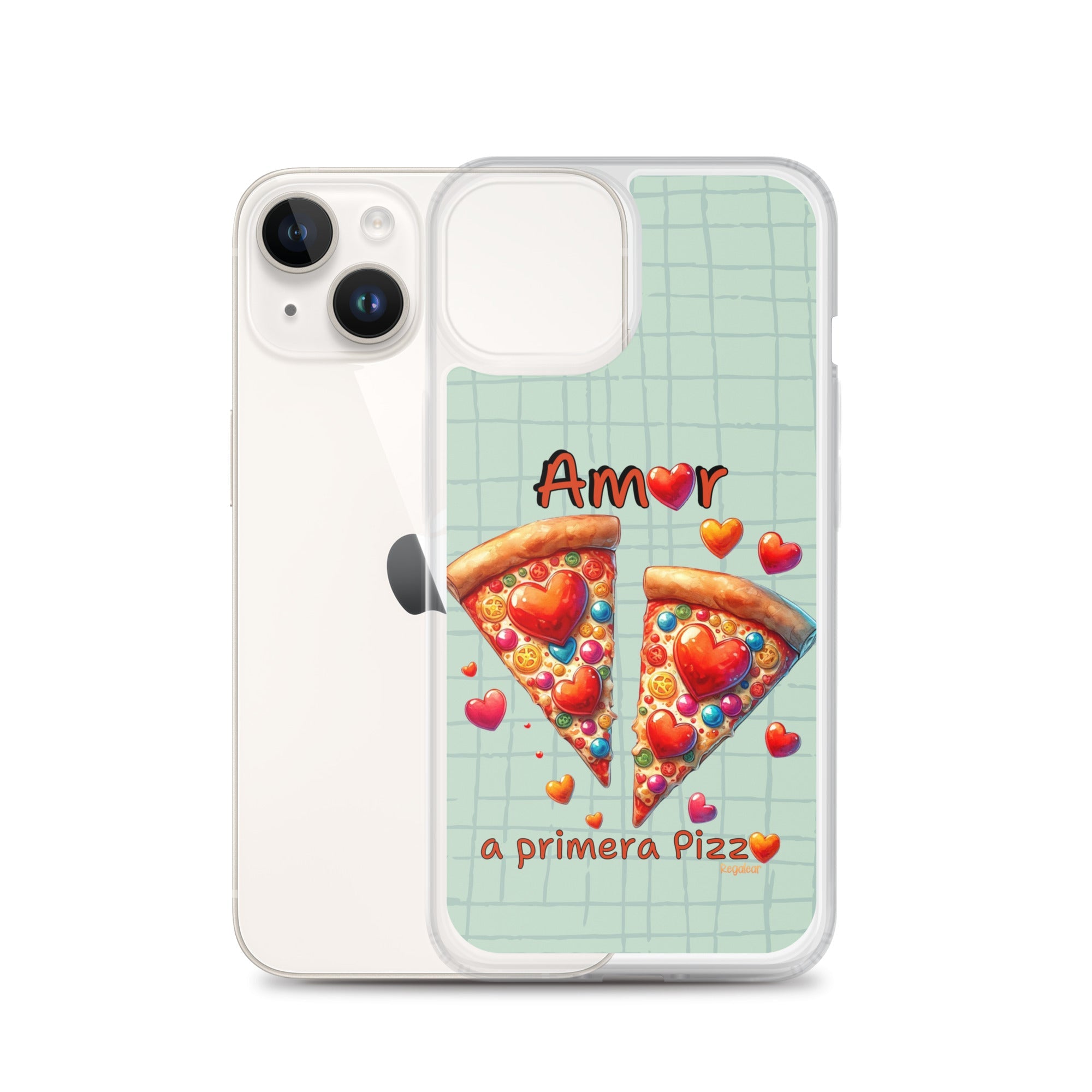 Funda iPhone® Amor a primera pizza