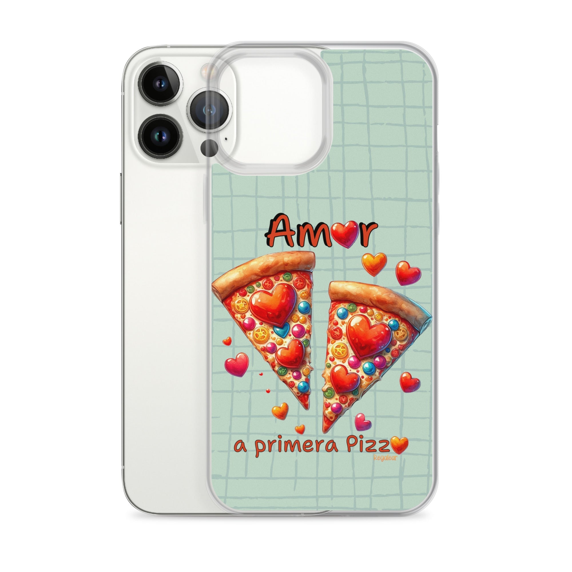 Funda iPhone® Amor a primera pizza