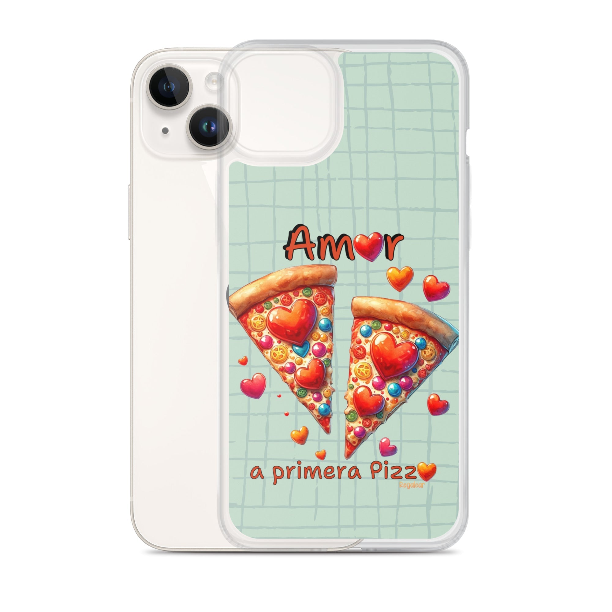 Funda iPhone® Amor a primera pizza