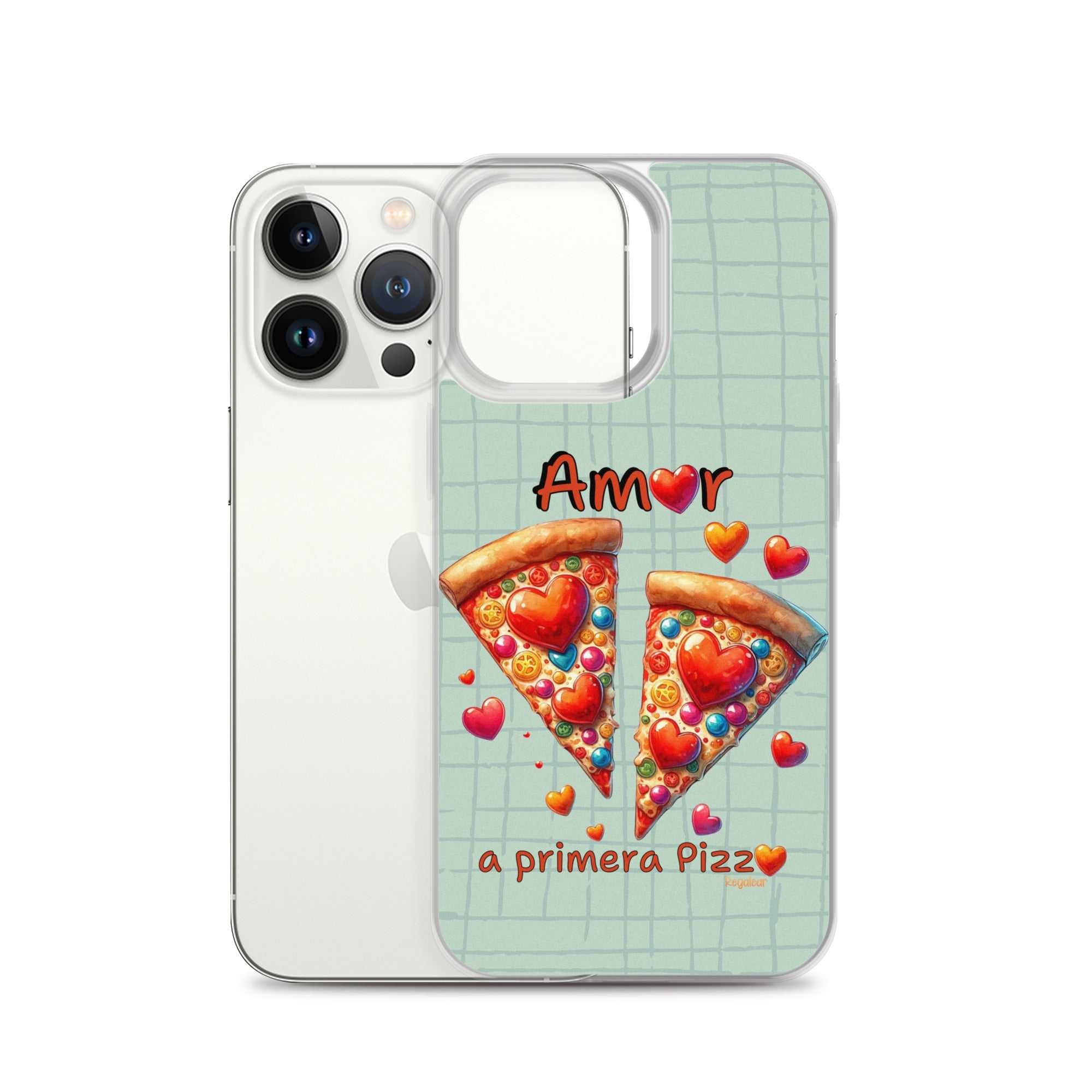 Funda iPhone® Amor a primera pizza