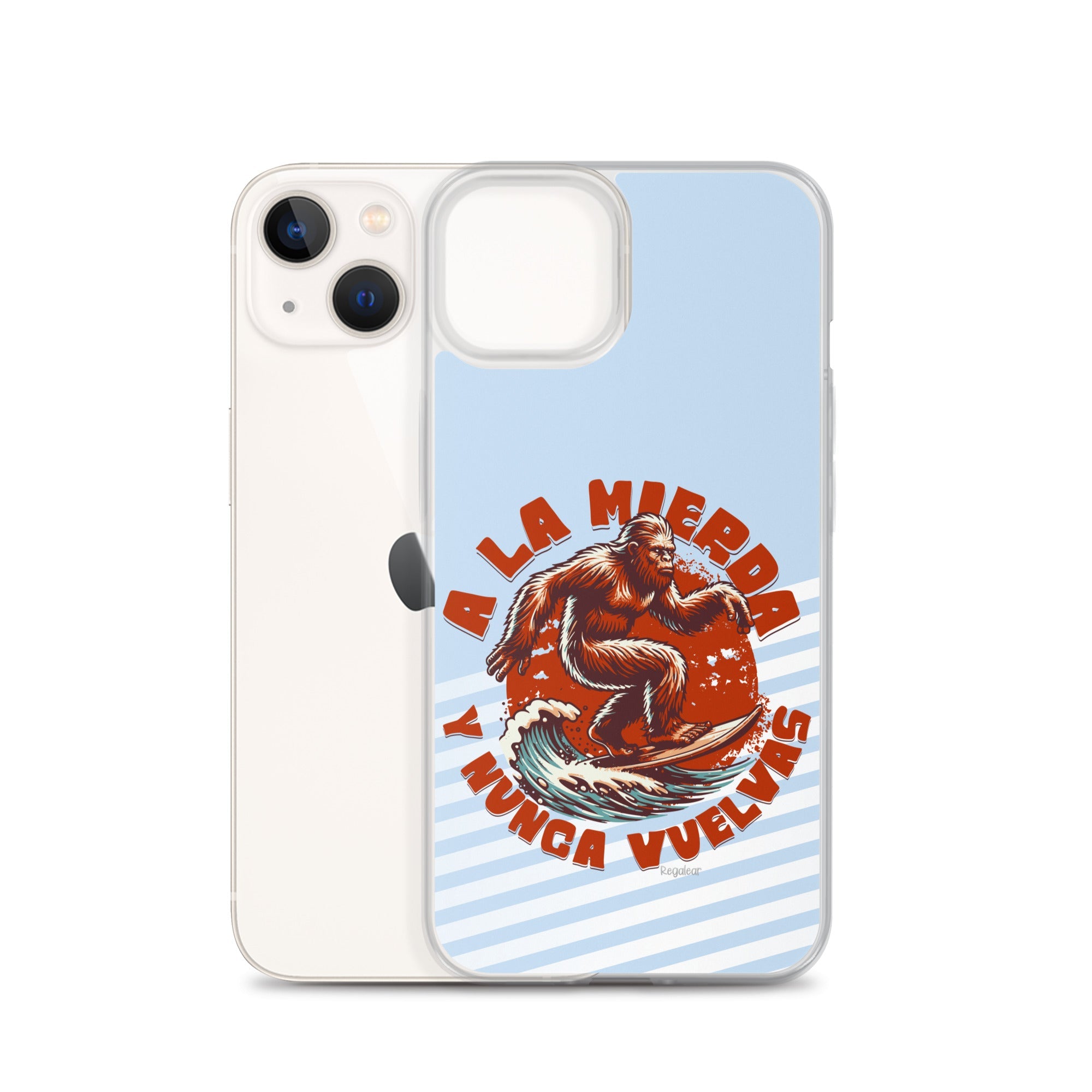 Funda movil IPhone A la mierda