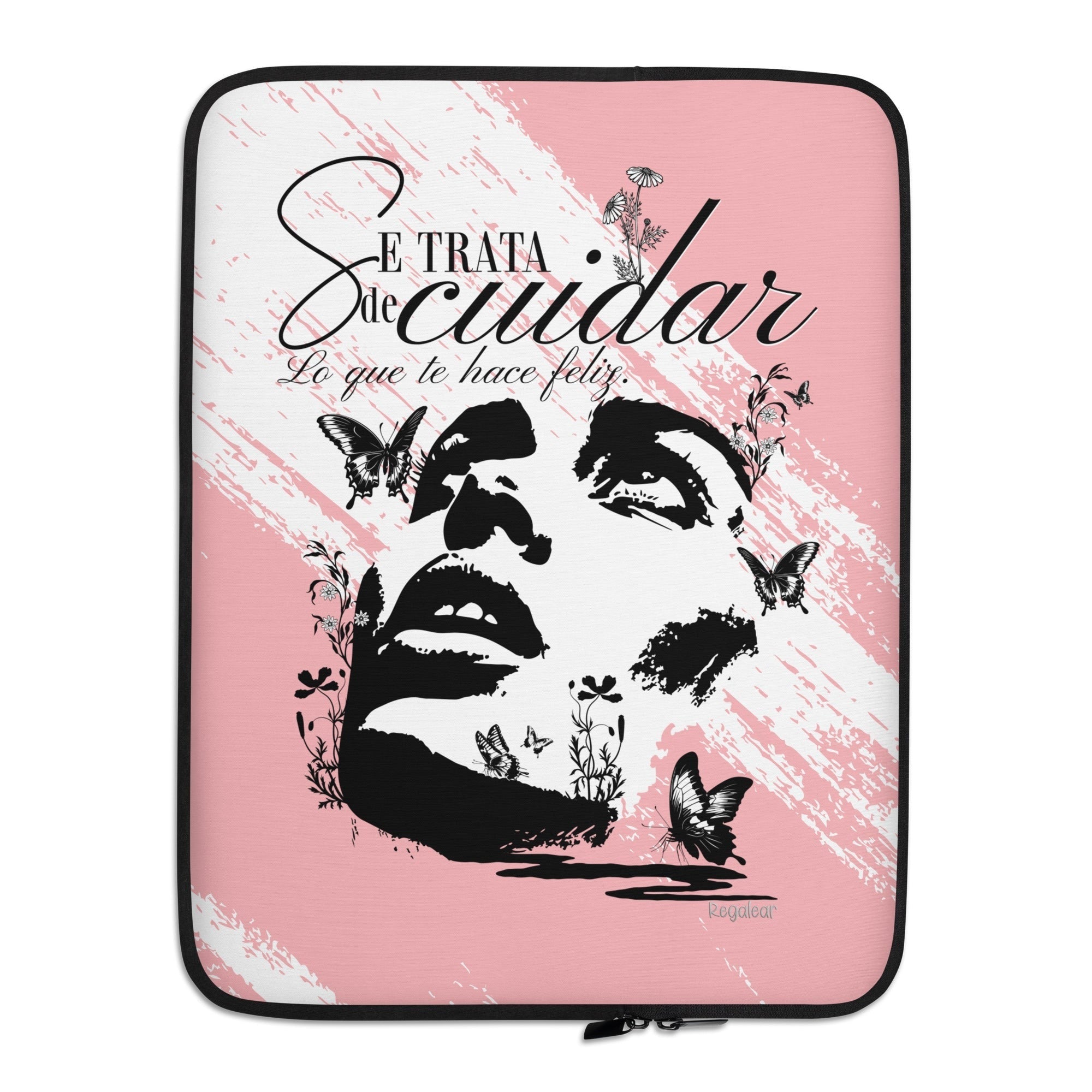 funda portatil con frases