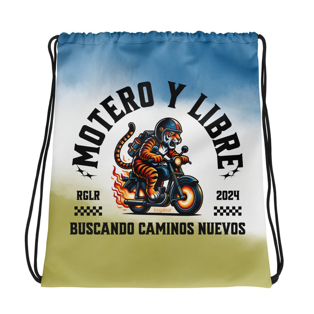 mochila petate cuerdas