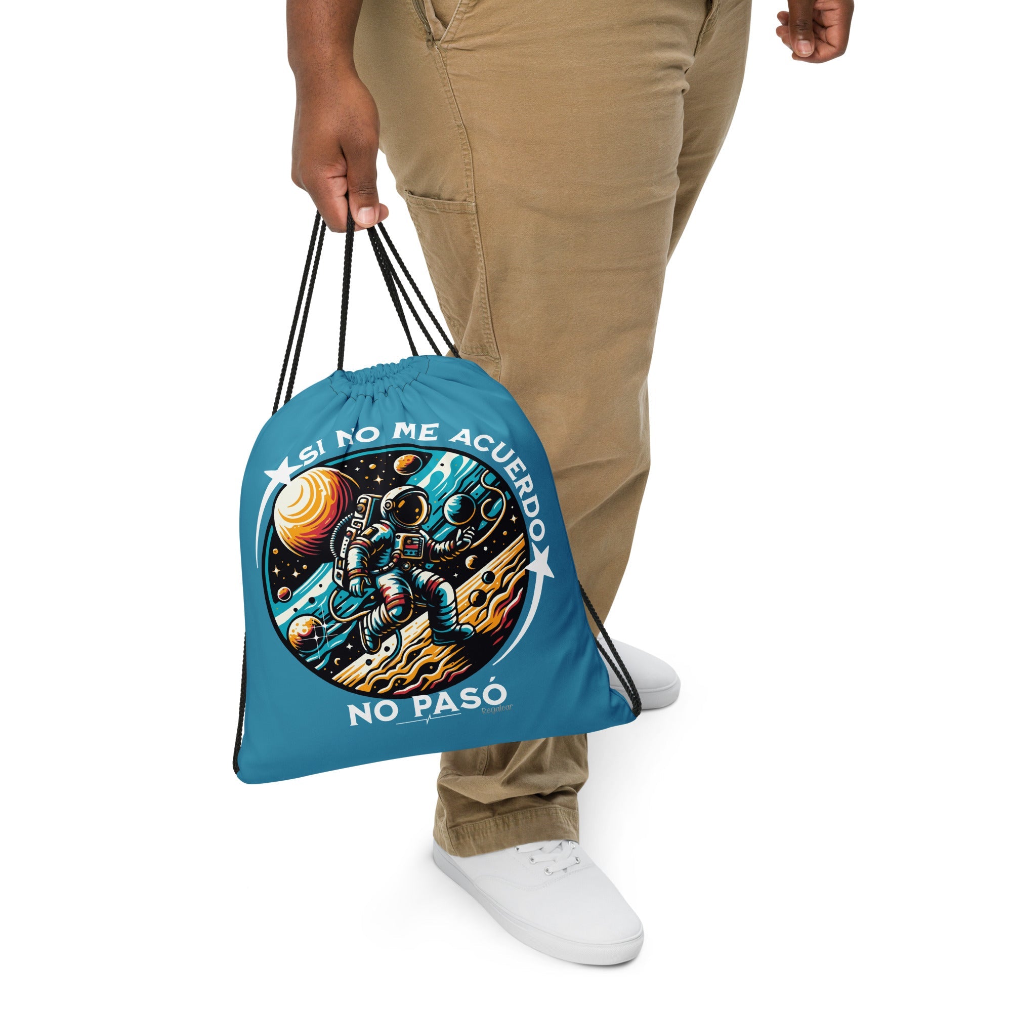 mochila con asas tela