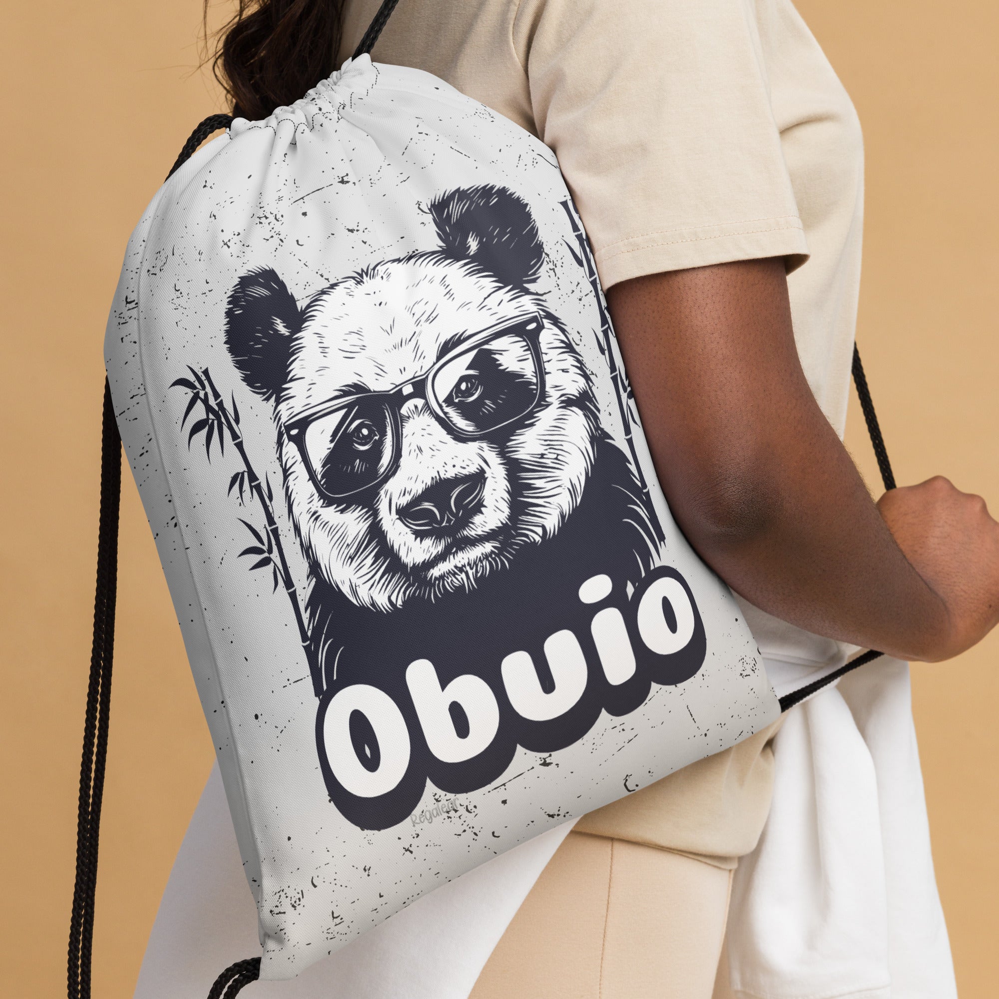 bolsas de tela con asas de cuerdas