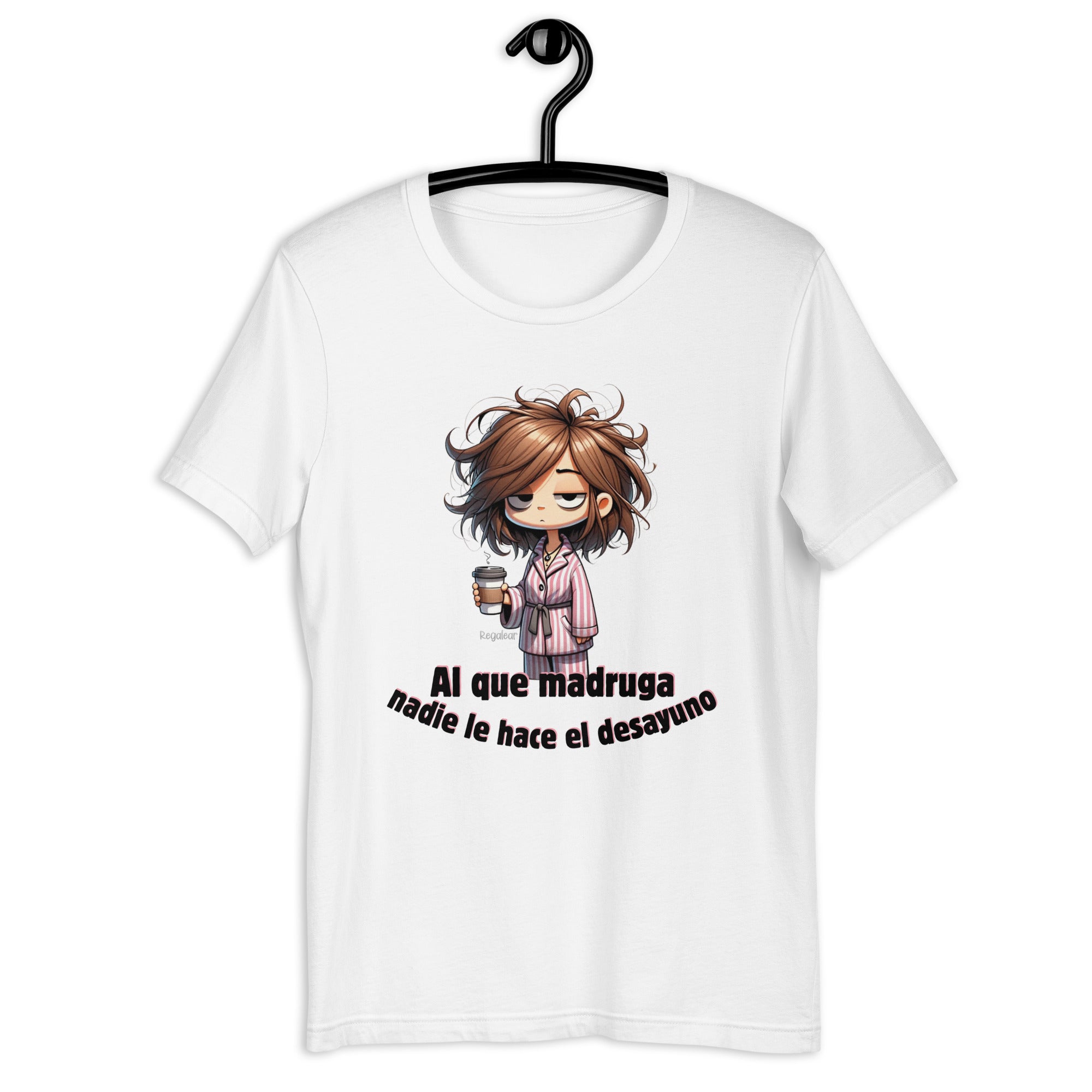 Camiseta mujer Al que madruga