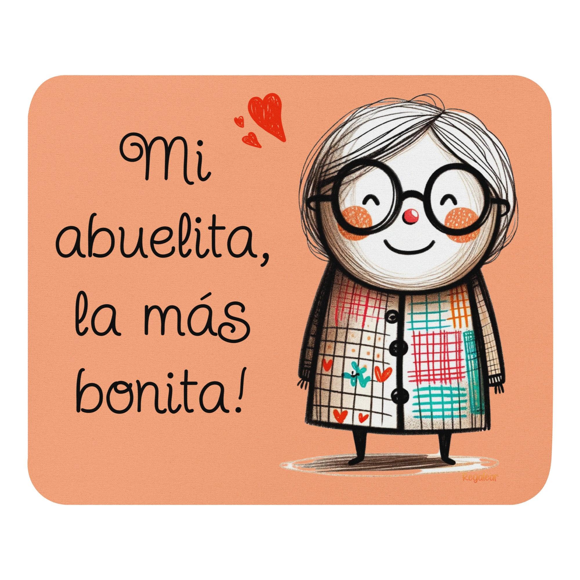 alfombrilla raton mi abuelita bonita