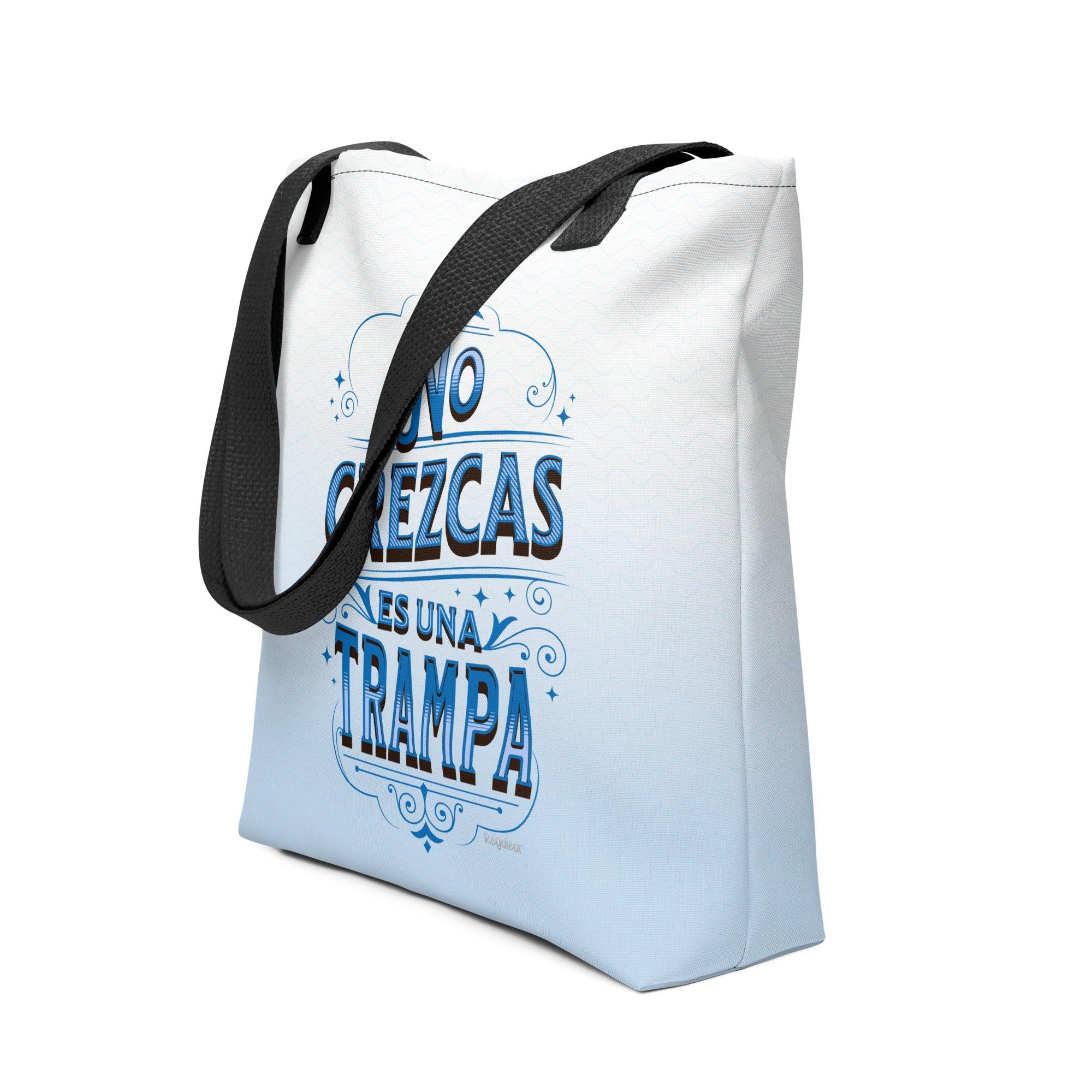 bolsa de tela con frase