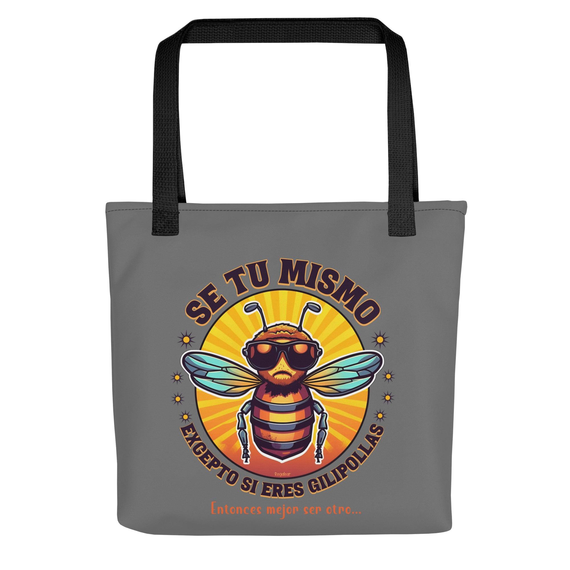 bolso de tela divertido