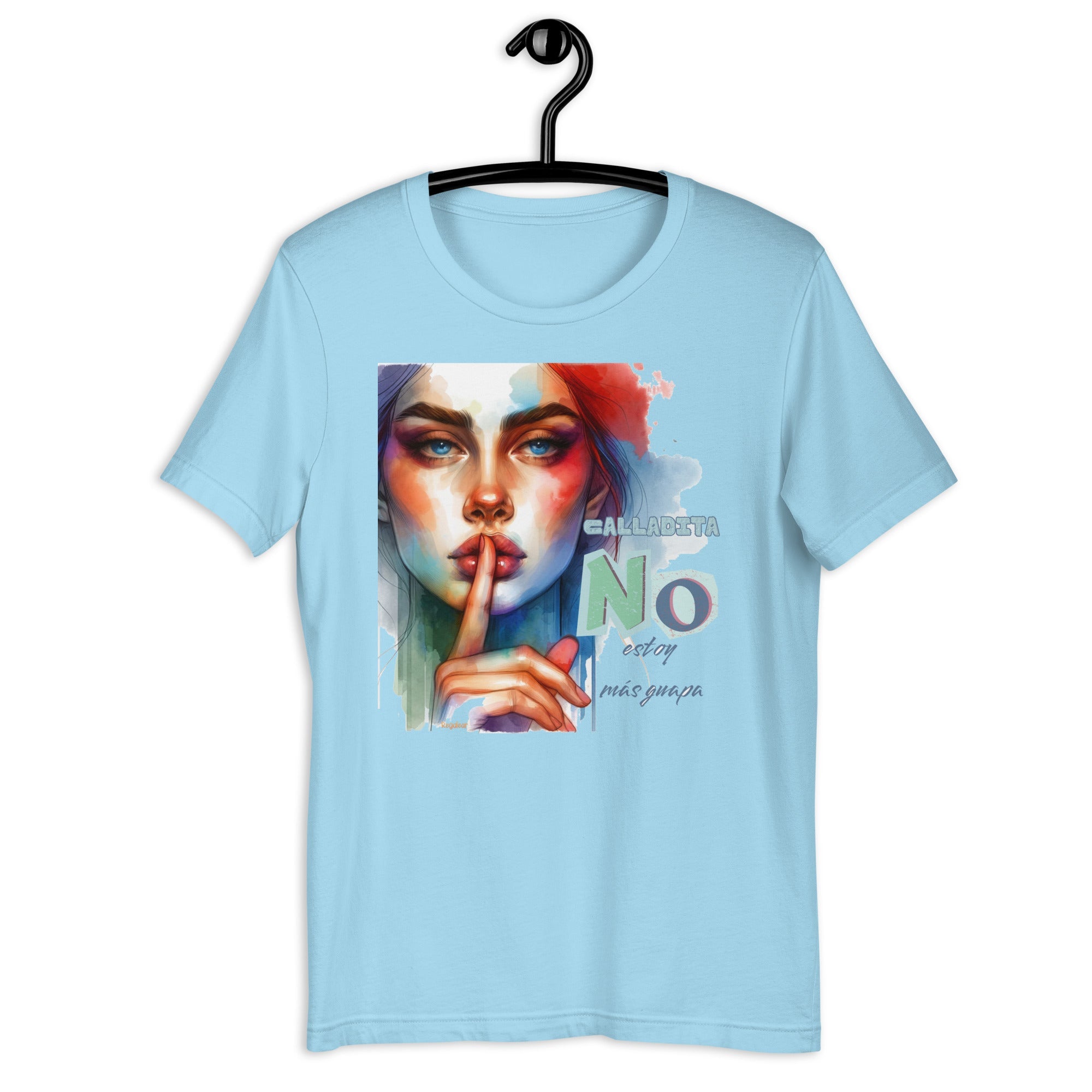 camiseta mujer calladita no estoy mas guapa