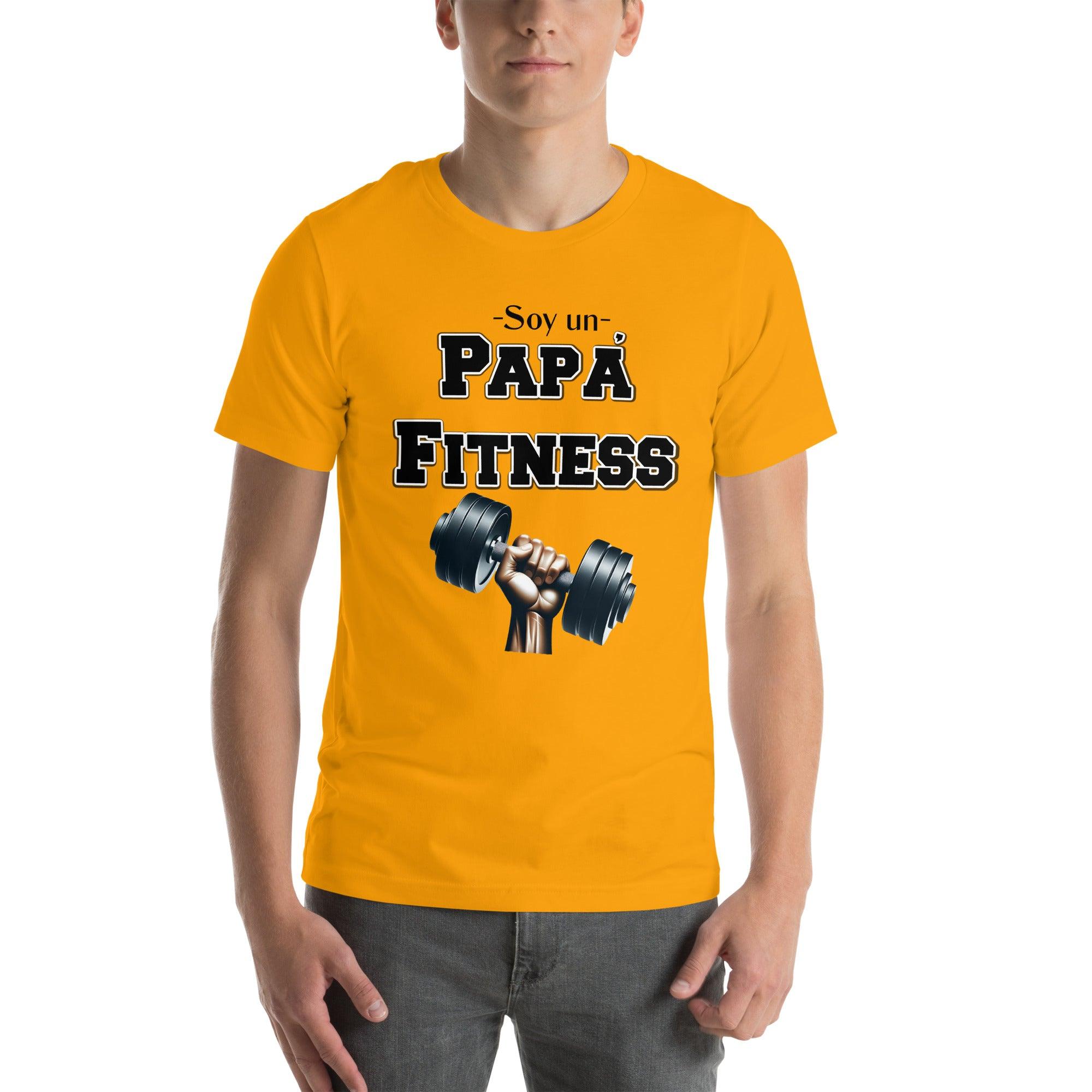Camiseta Hombre Papa Fitness