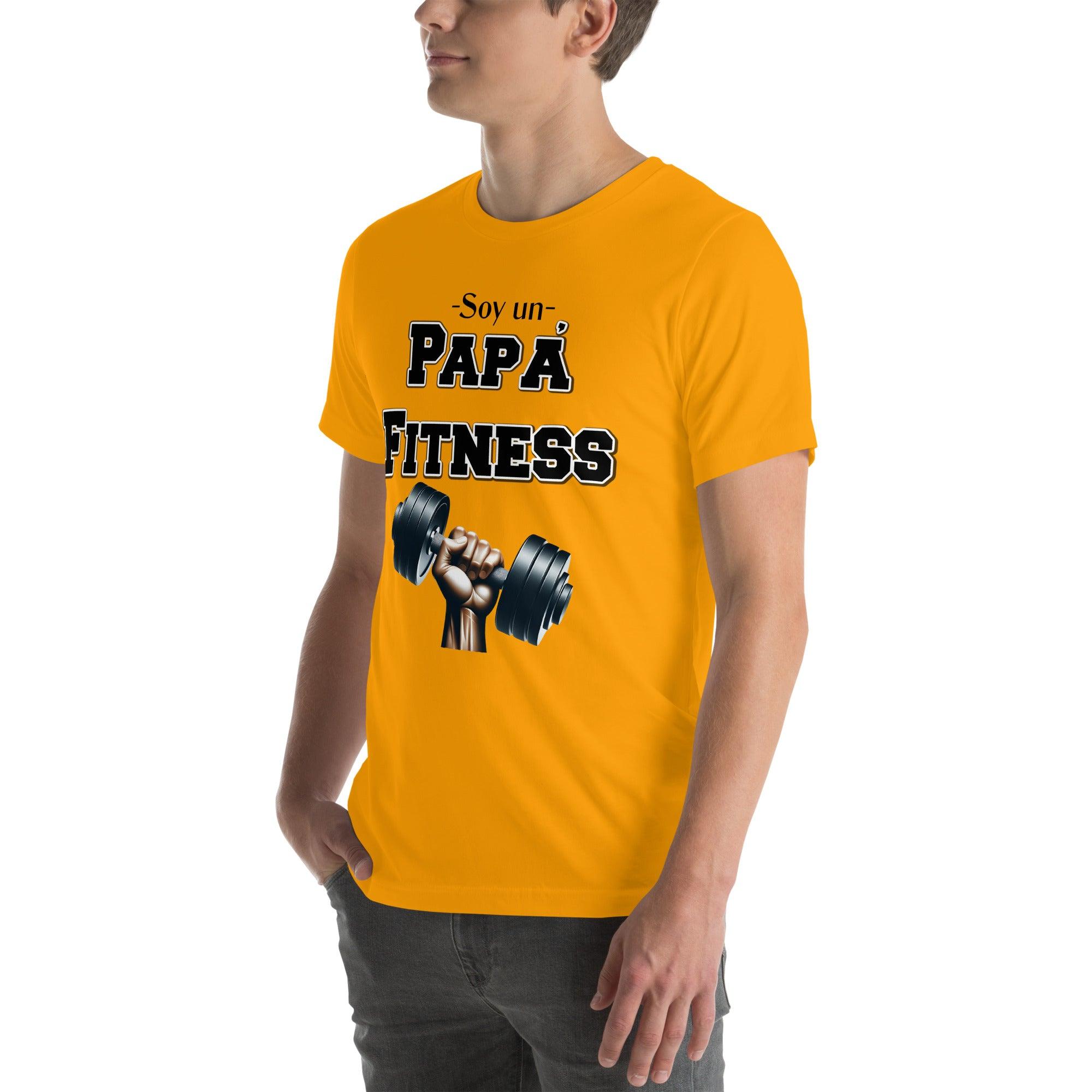 Camiseta Hombre Papa Fitness