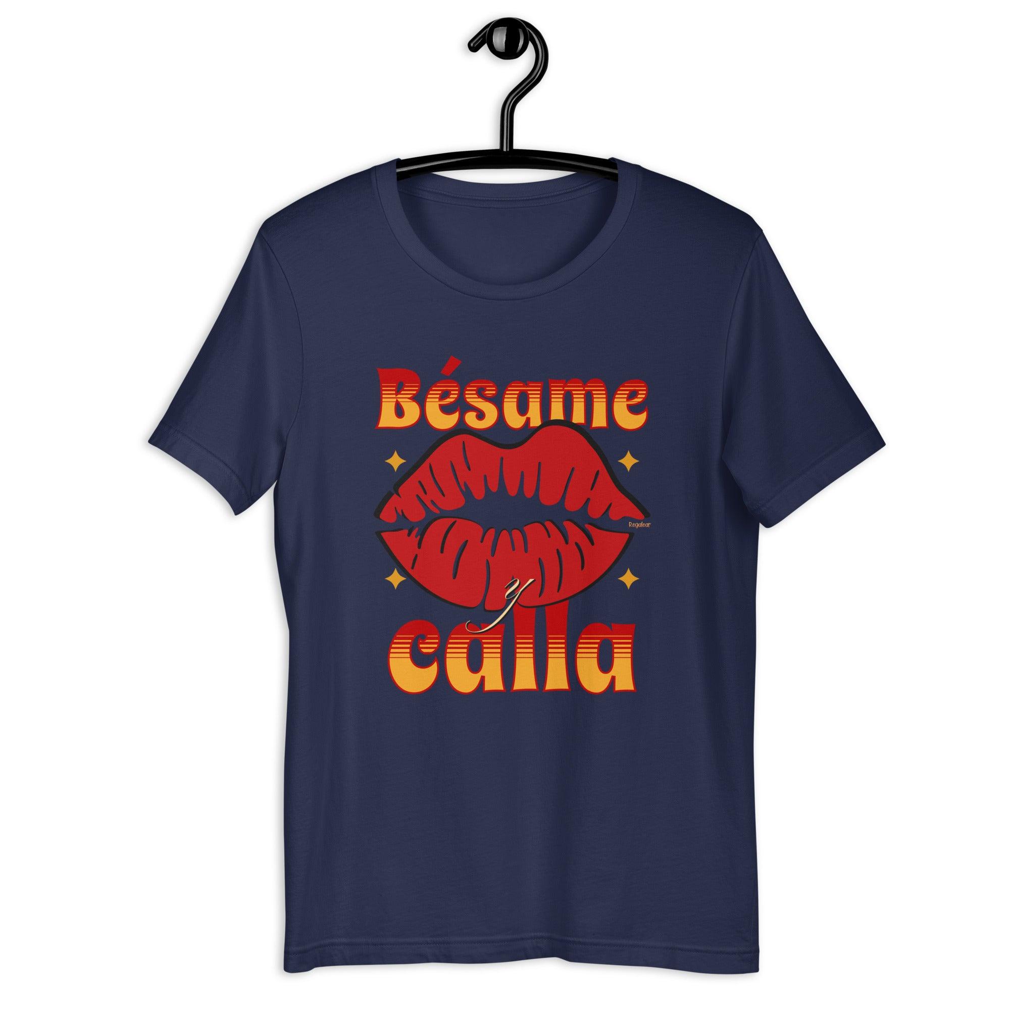 Camiseta mujer Besame y calla