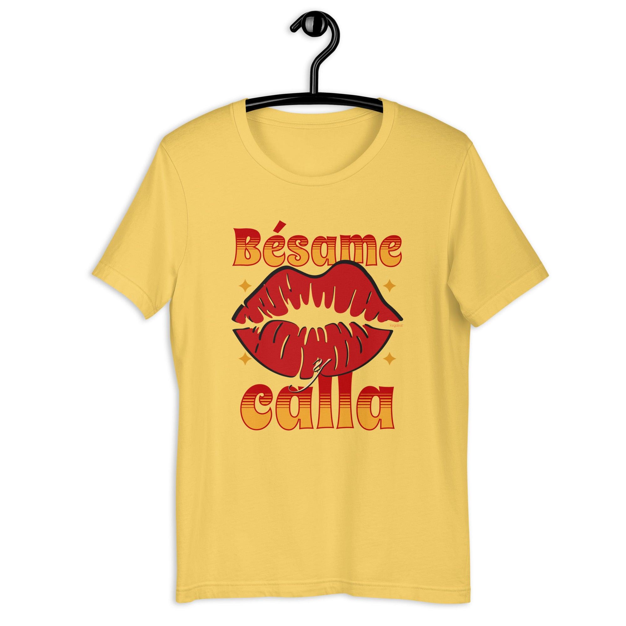 Camiseta mujer Besame y calla