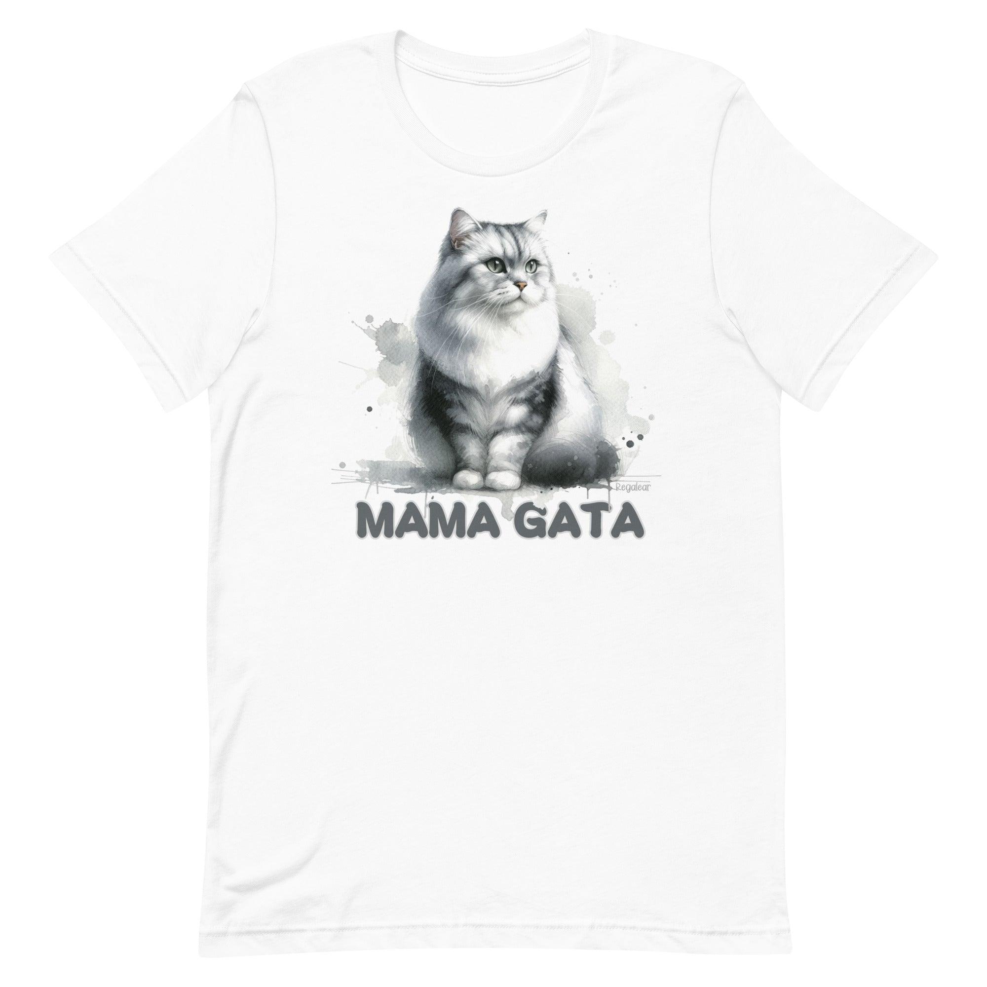 camiseta mama gata