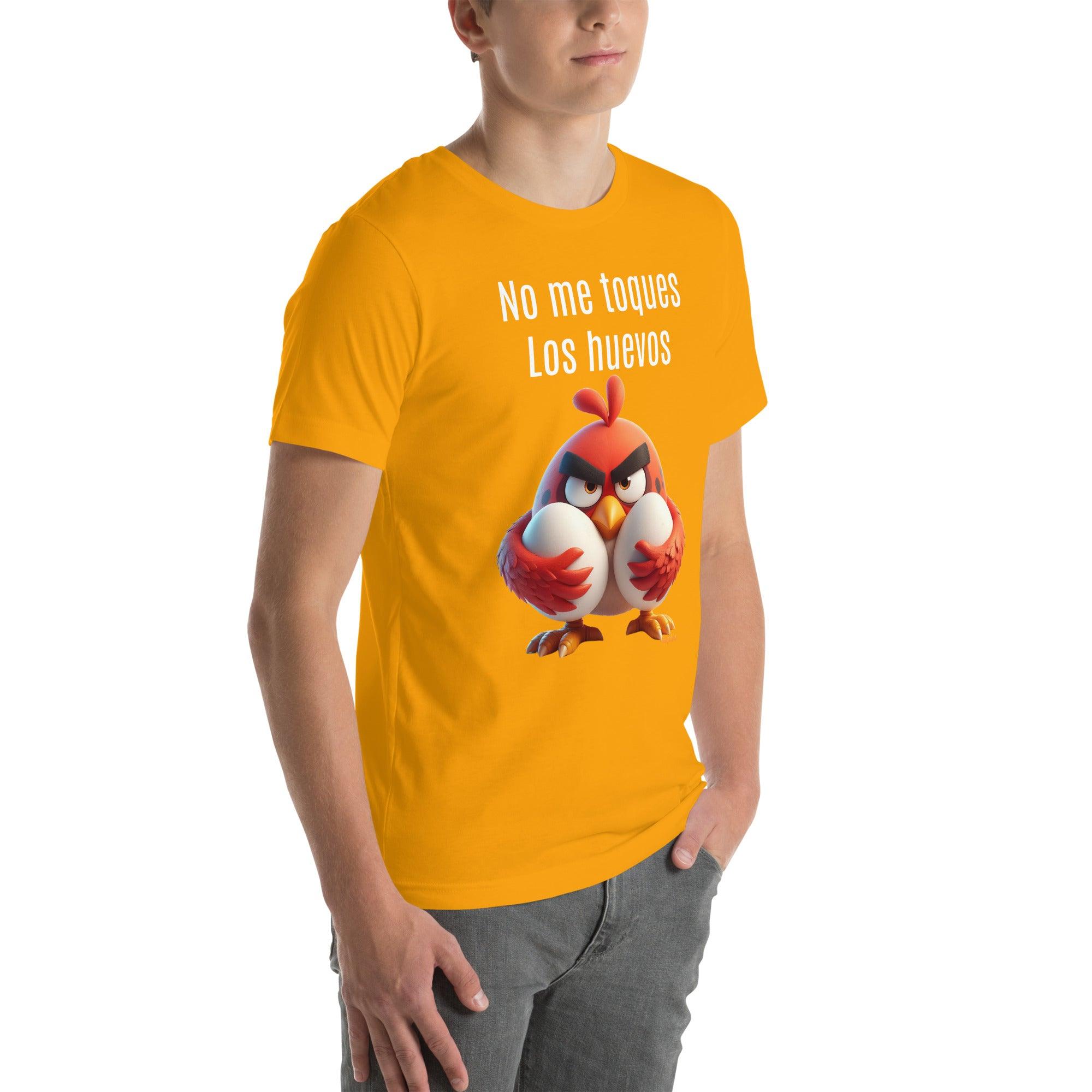 Camiseta No me toques los huevos