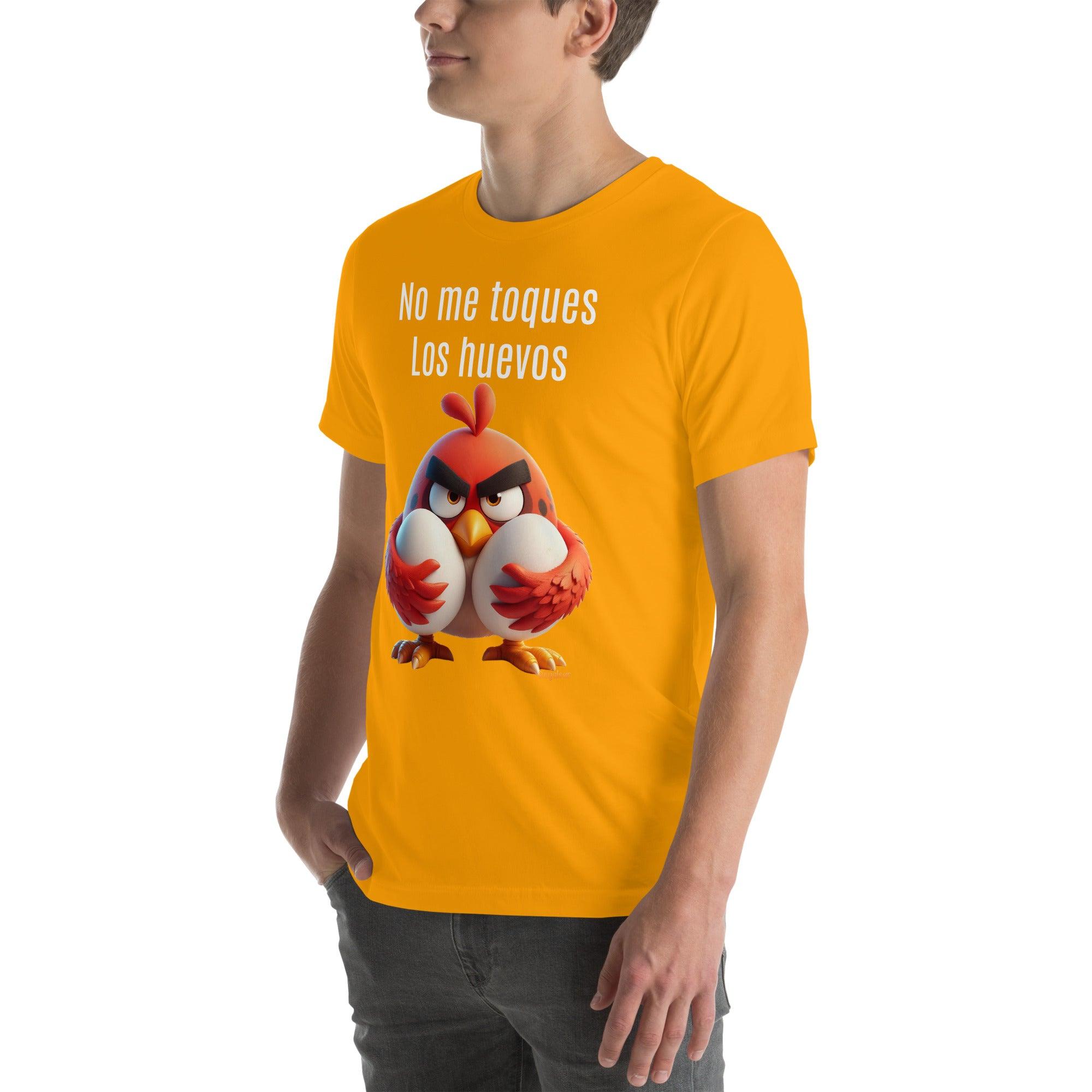 Camiseta No me toques los huevos