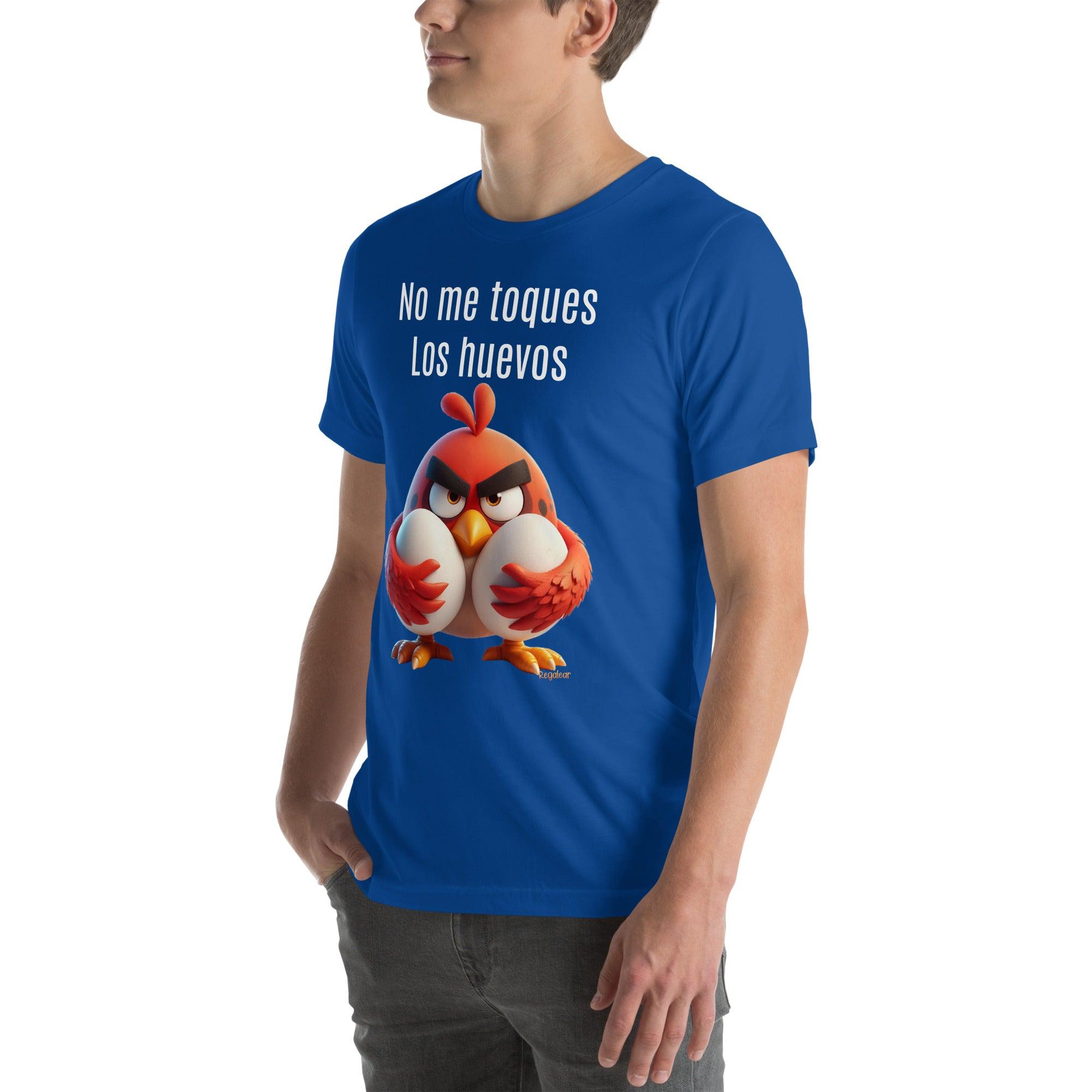 Camiseta No me toques los huevos