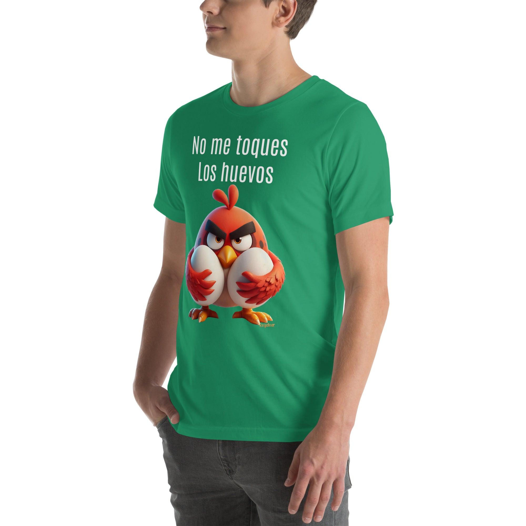 Camiseta No me toques los huevos