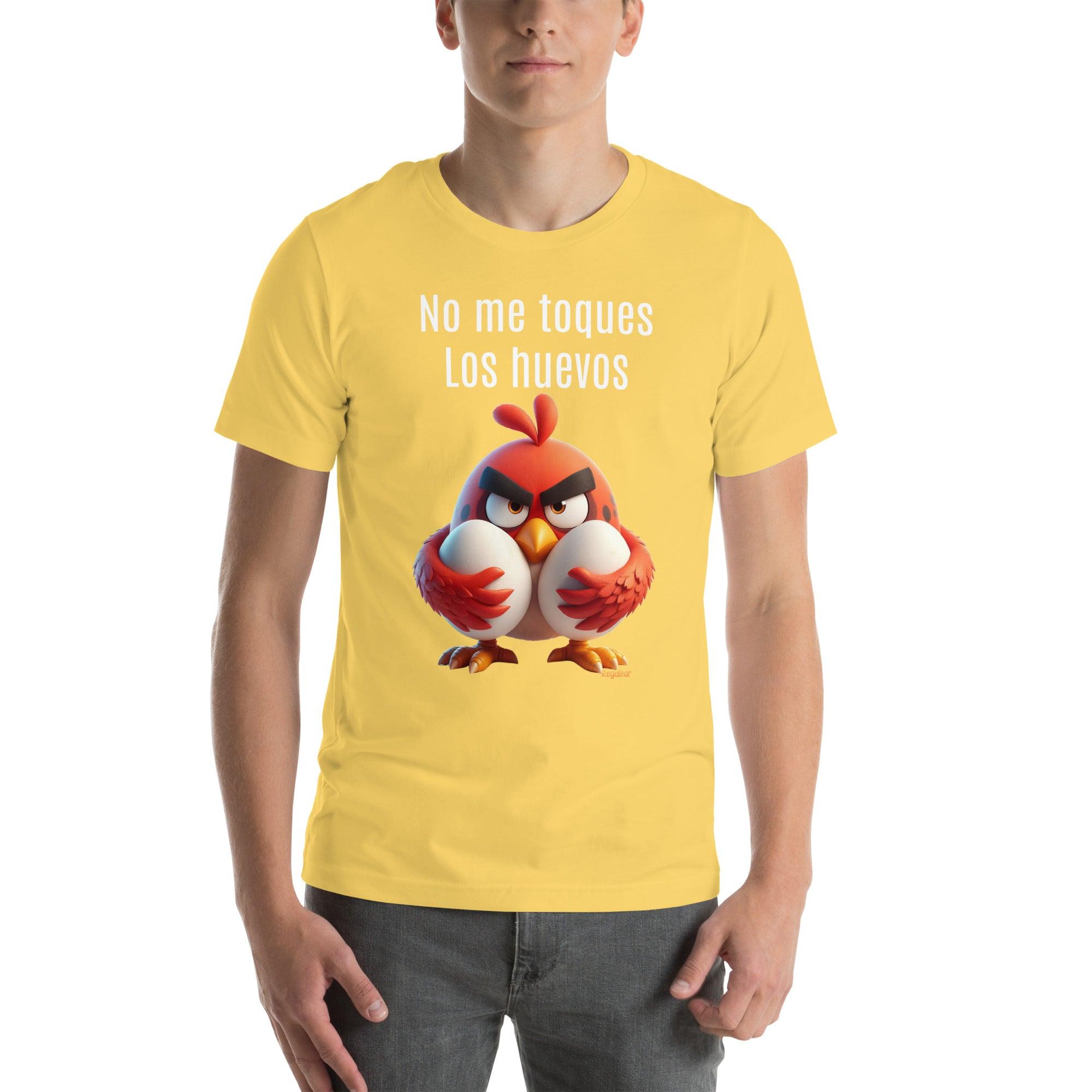 Camiseta No me toques los huevos