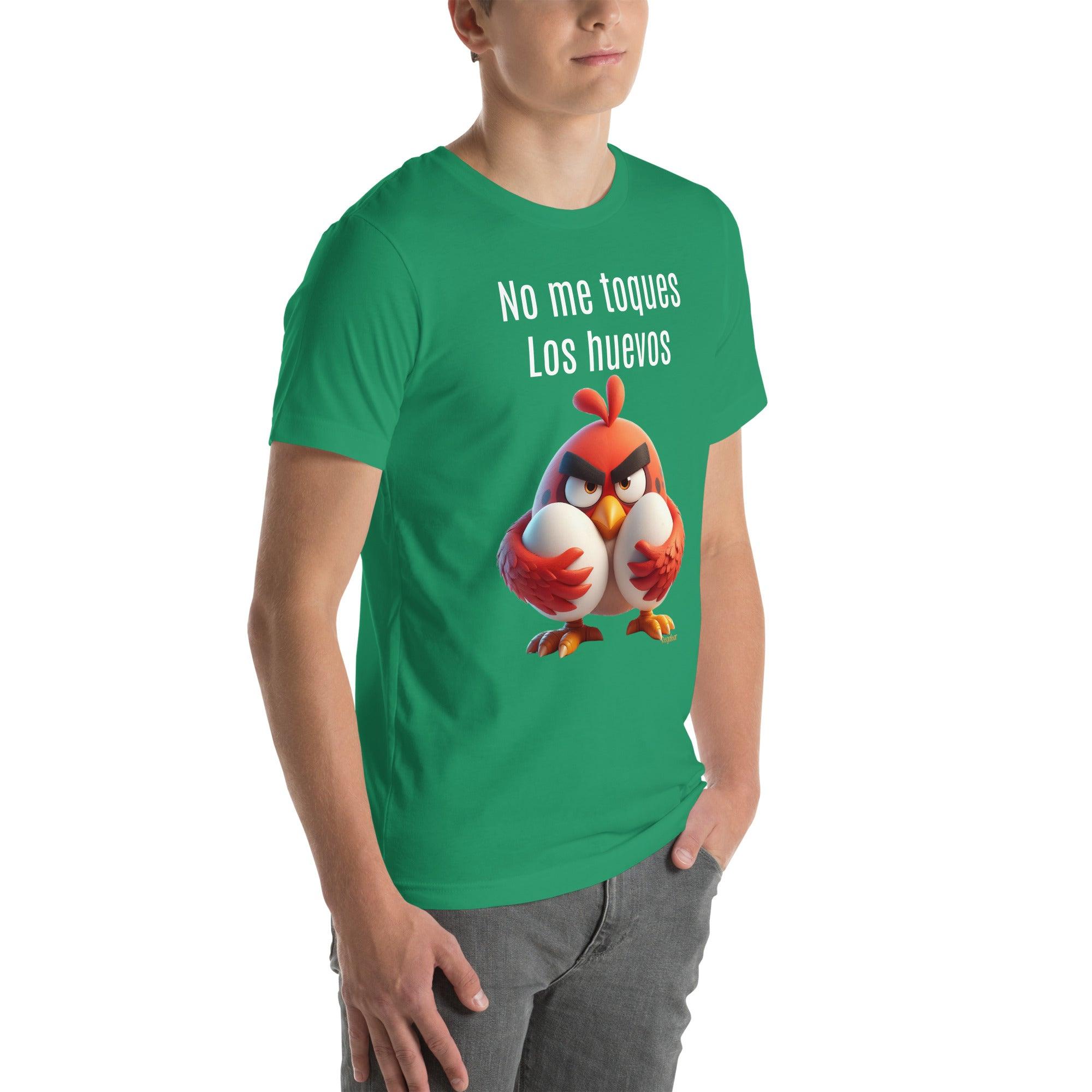Camiseta No me toques los huevos