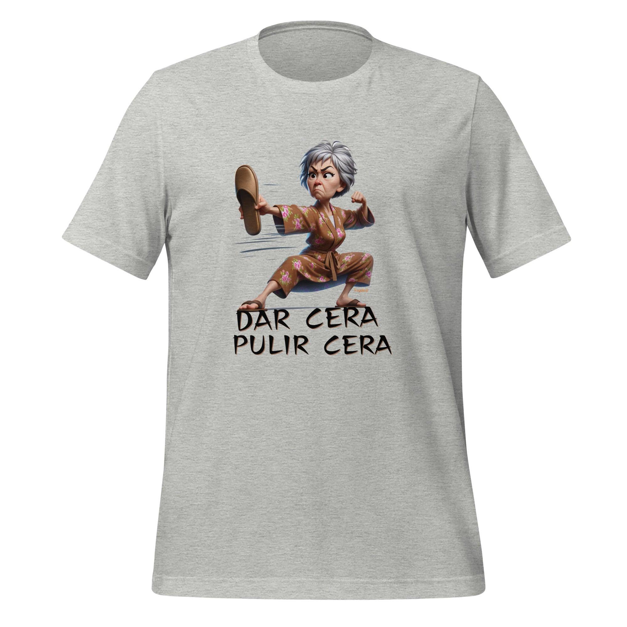 camiseta dar cera pulir cera