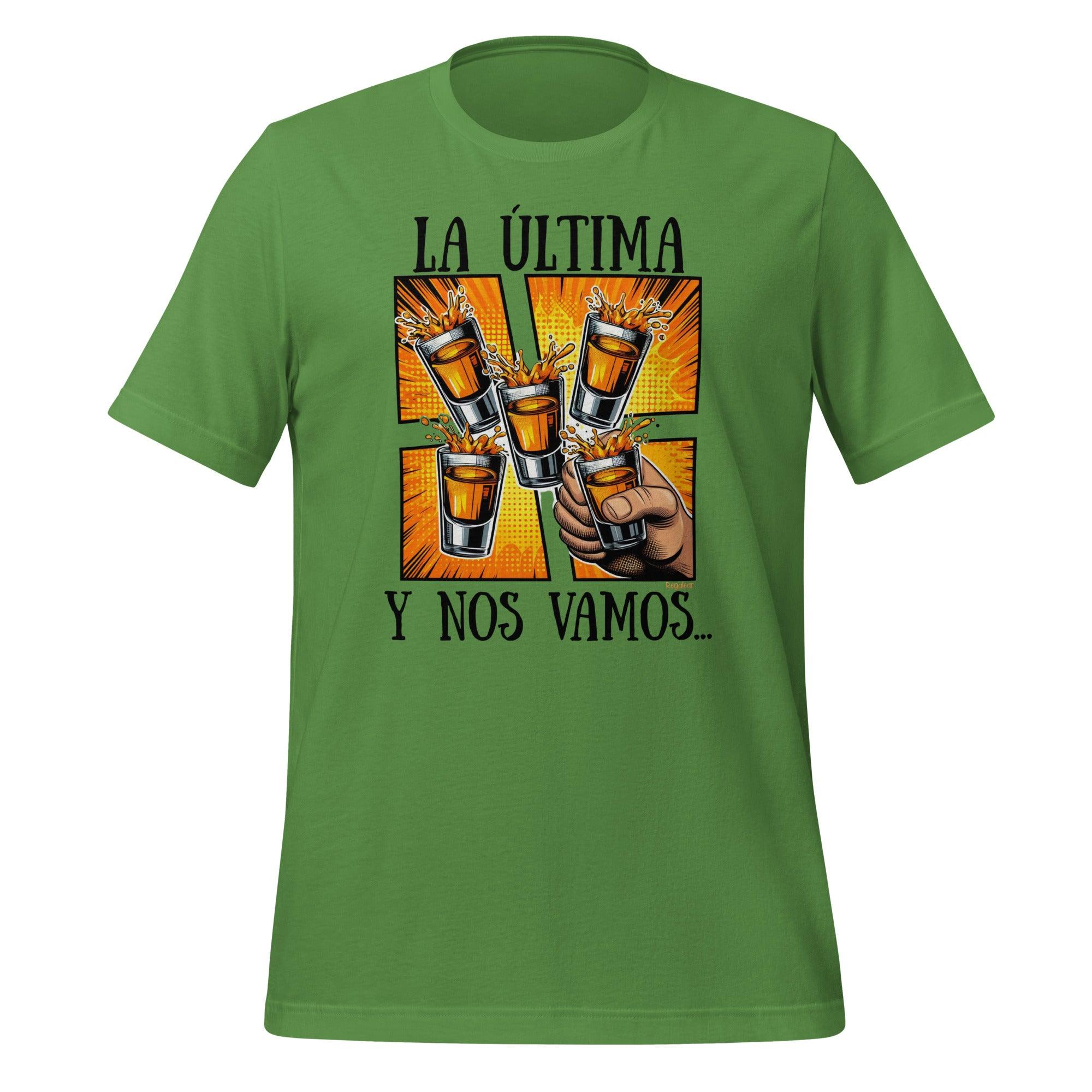 camiseta la ultima y nos vamos