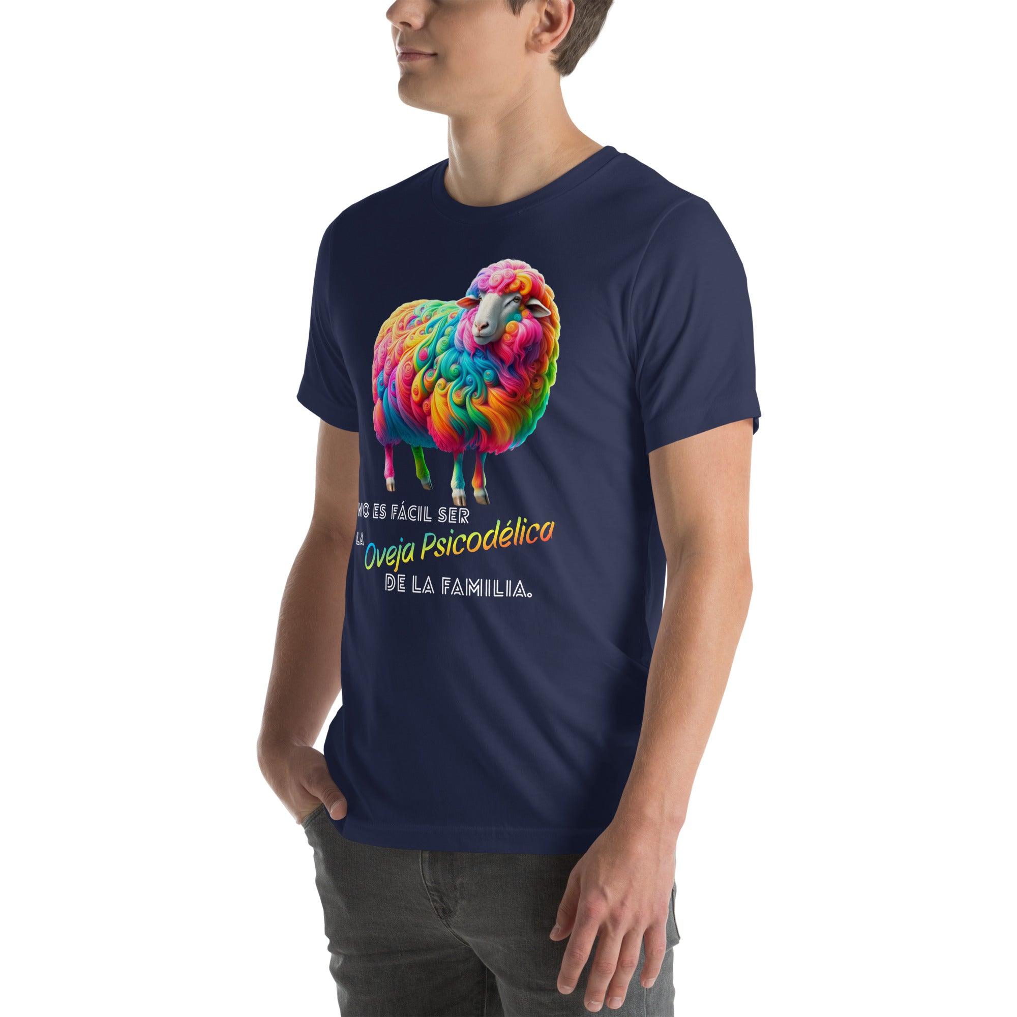 Camiseta unisex Oveja Psicodelica