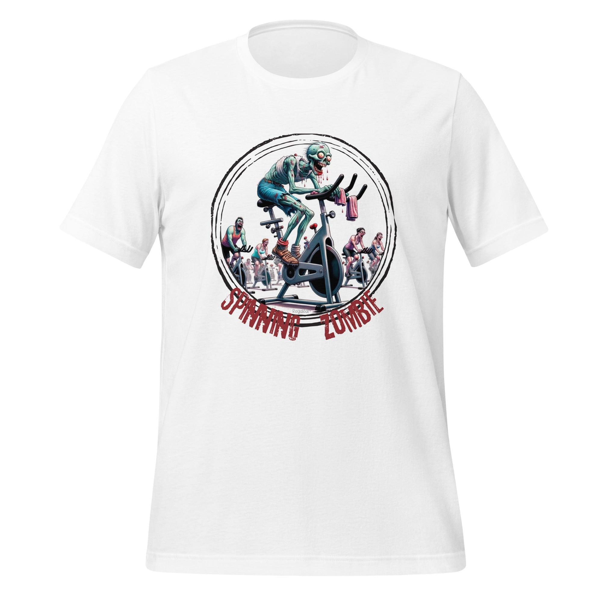 Camiseta unisex Spinning Zombie