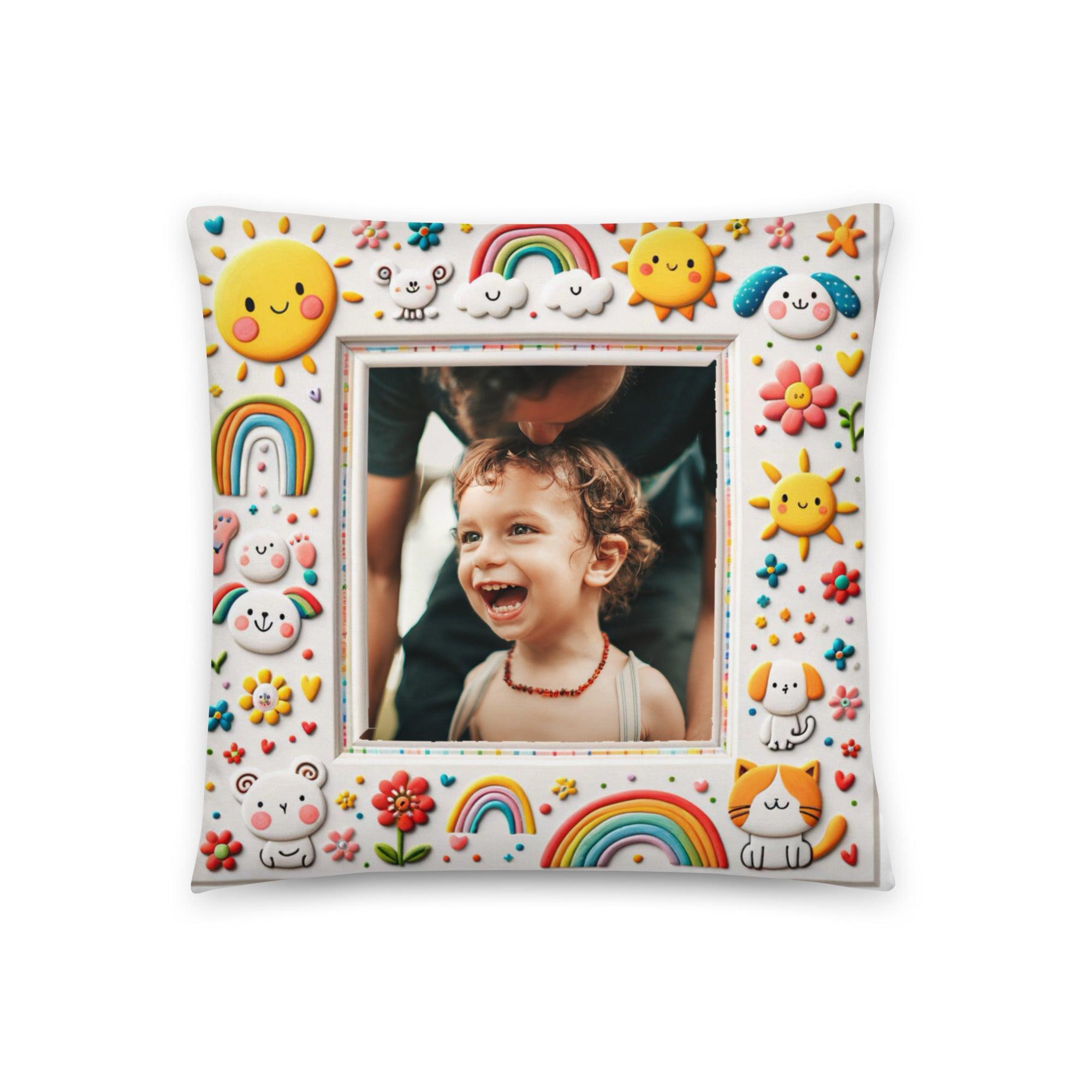 cojin infantil con foto