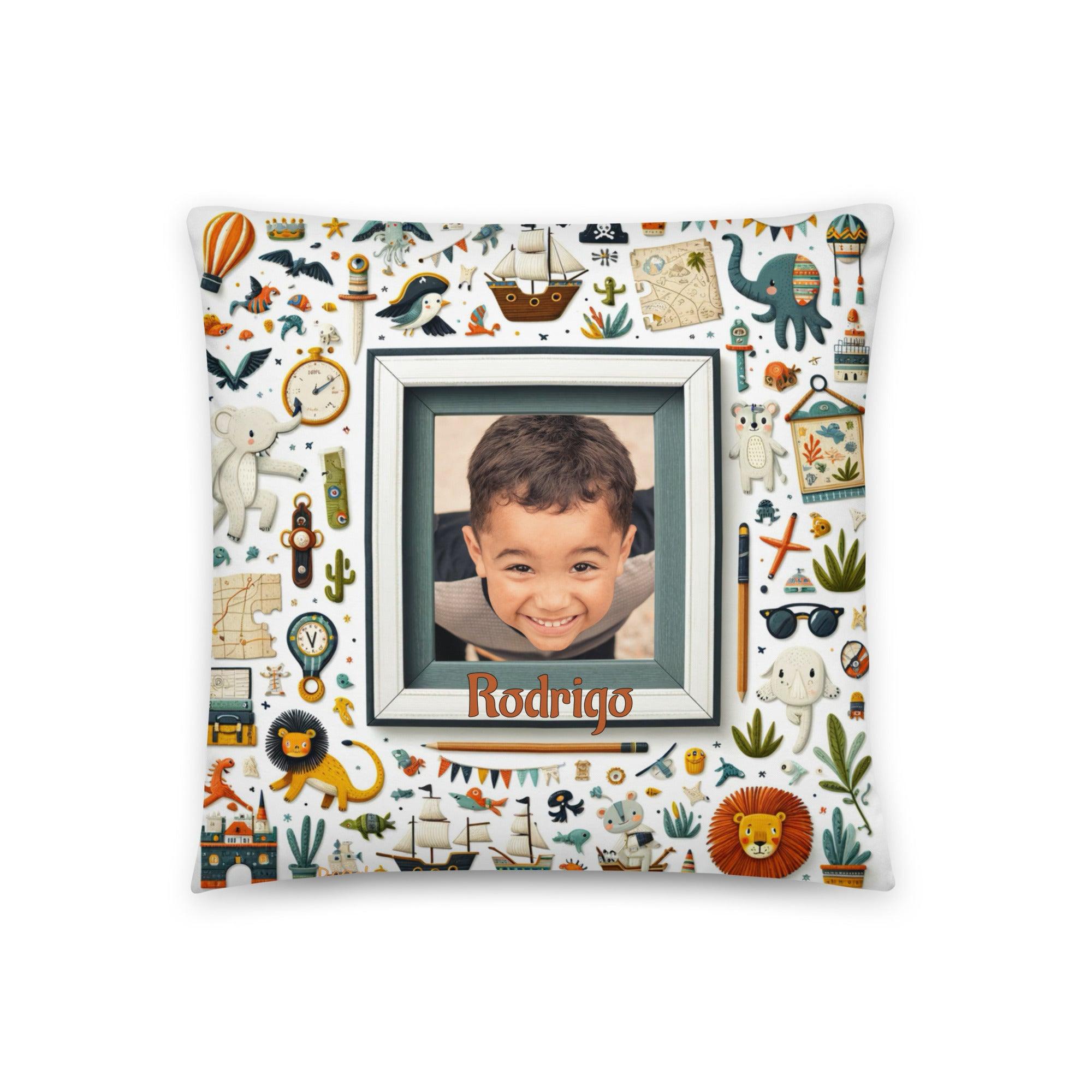 cojines infantiles con foto