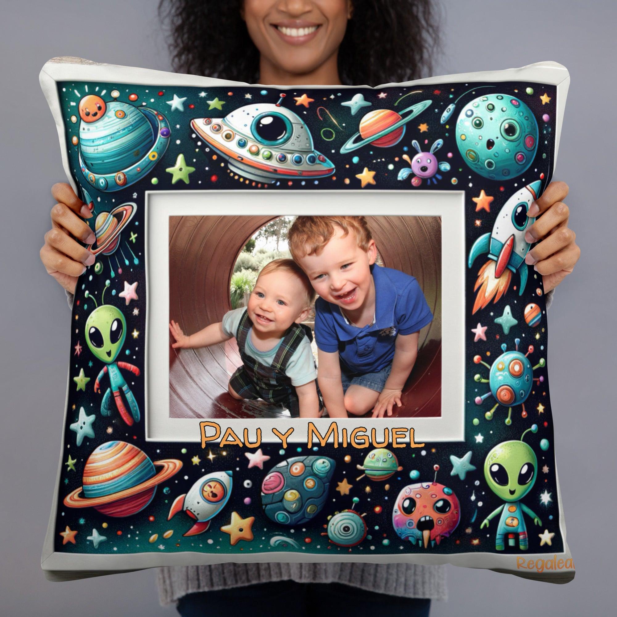 cojin con foto para regalar