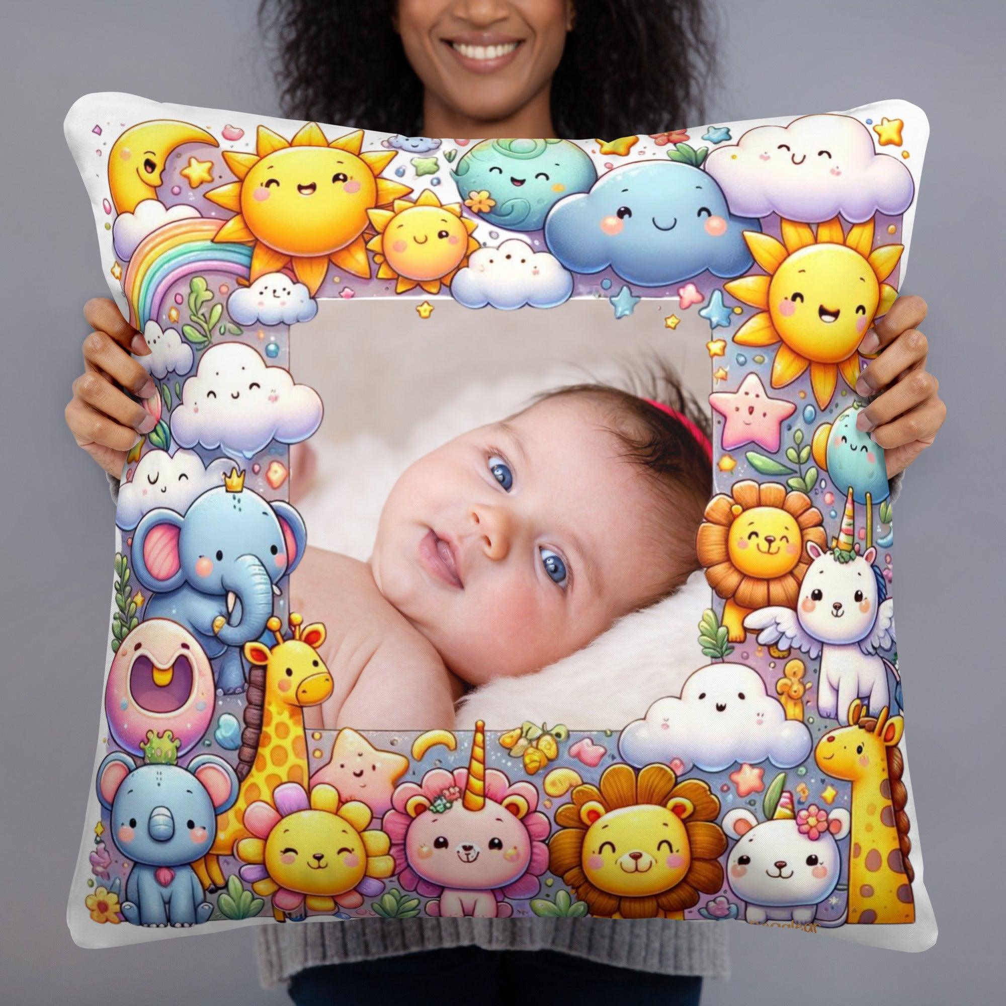 cojin bebe personalizado