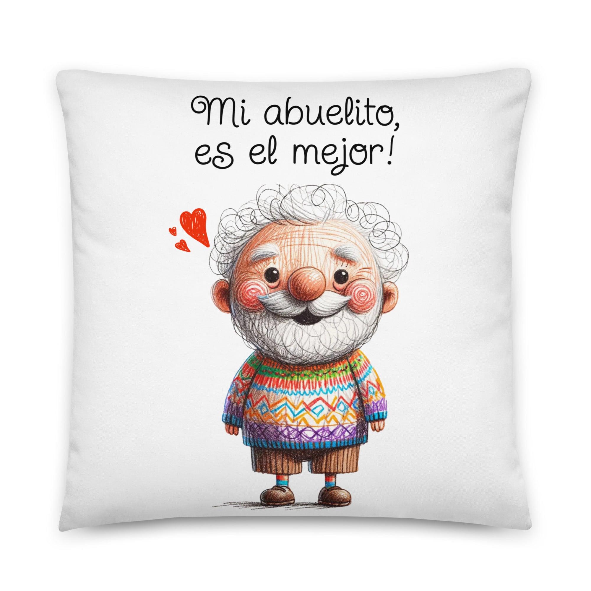 cojin mi abuelito es el mejor