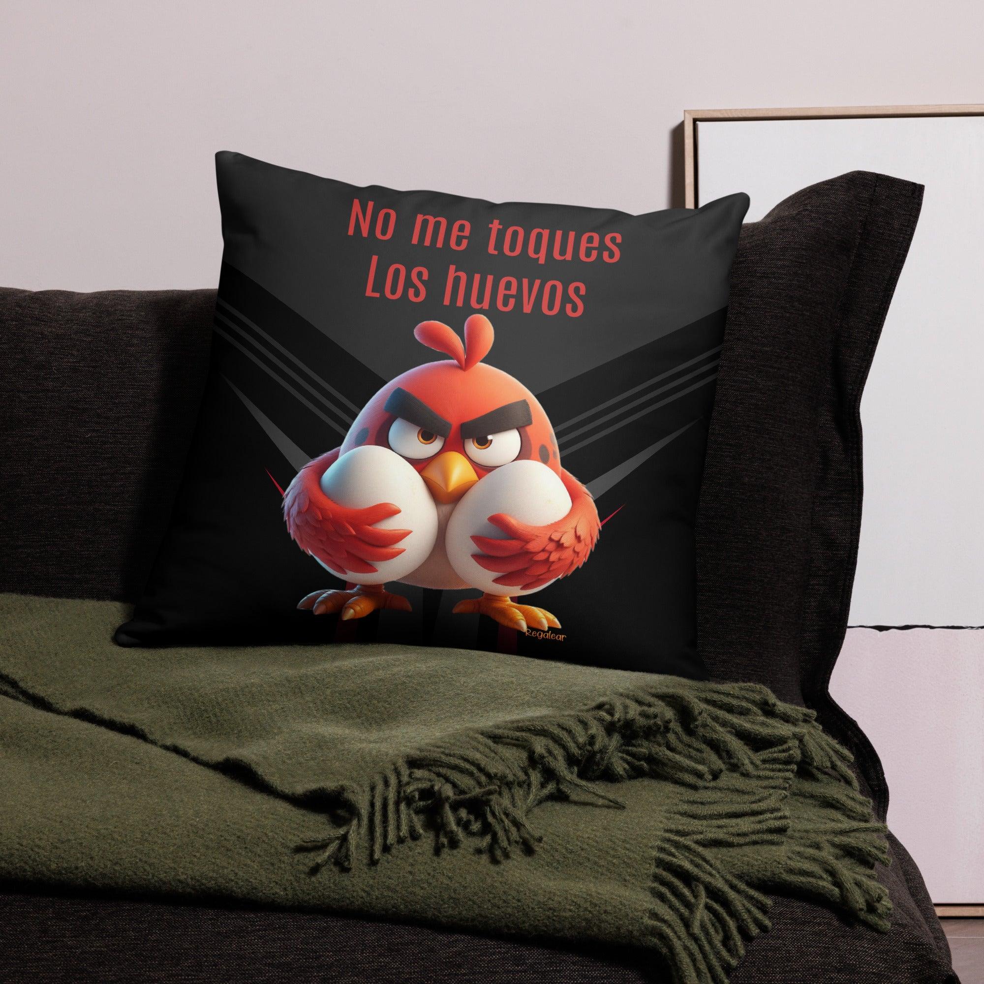 cojin no me toques los huevos