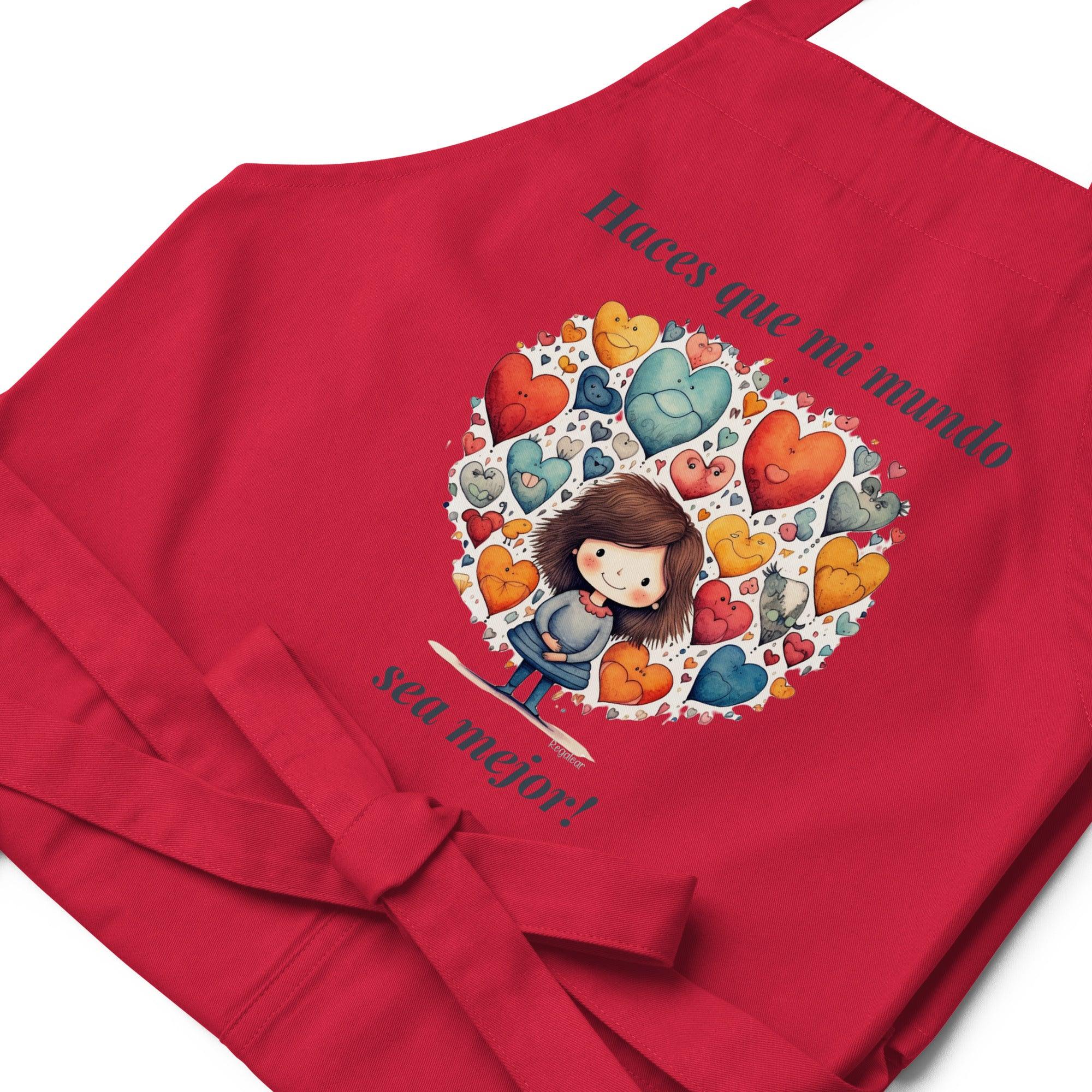 Delantal Haces mi mundo mejor