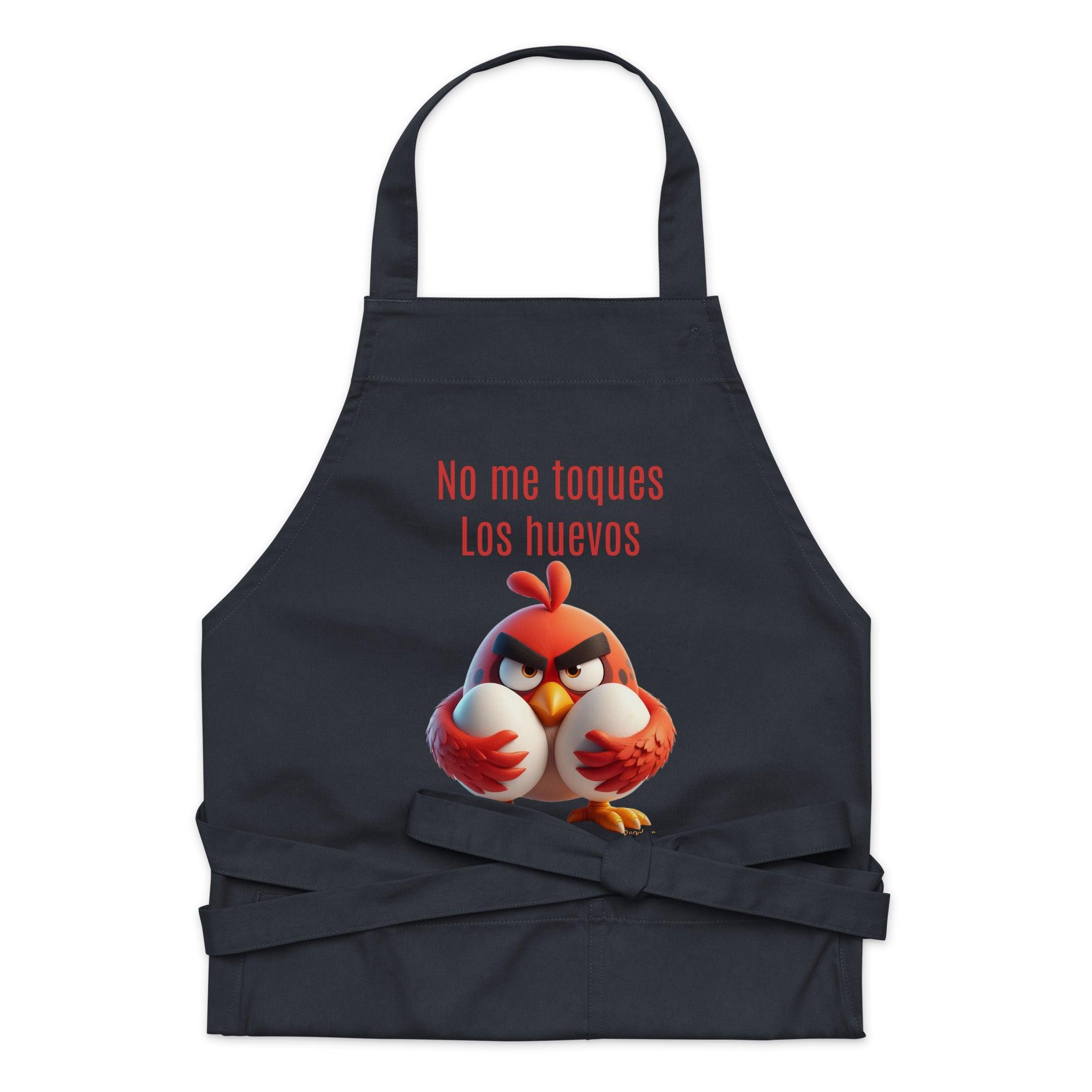 delantal no me toques los huevos