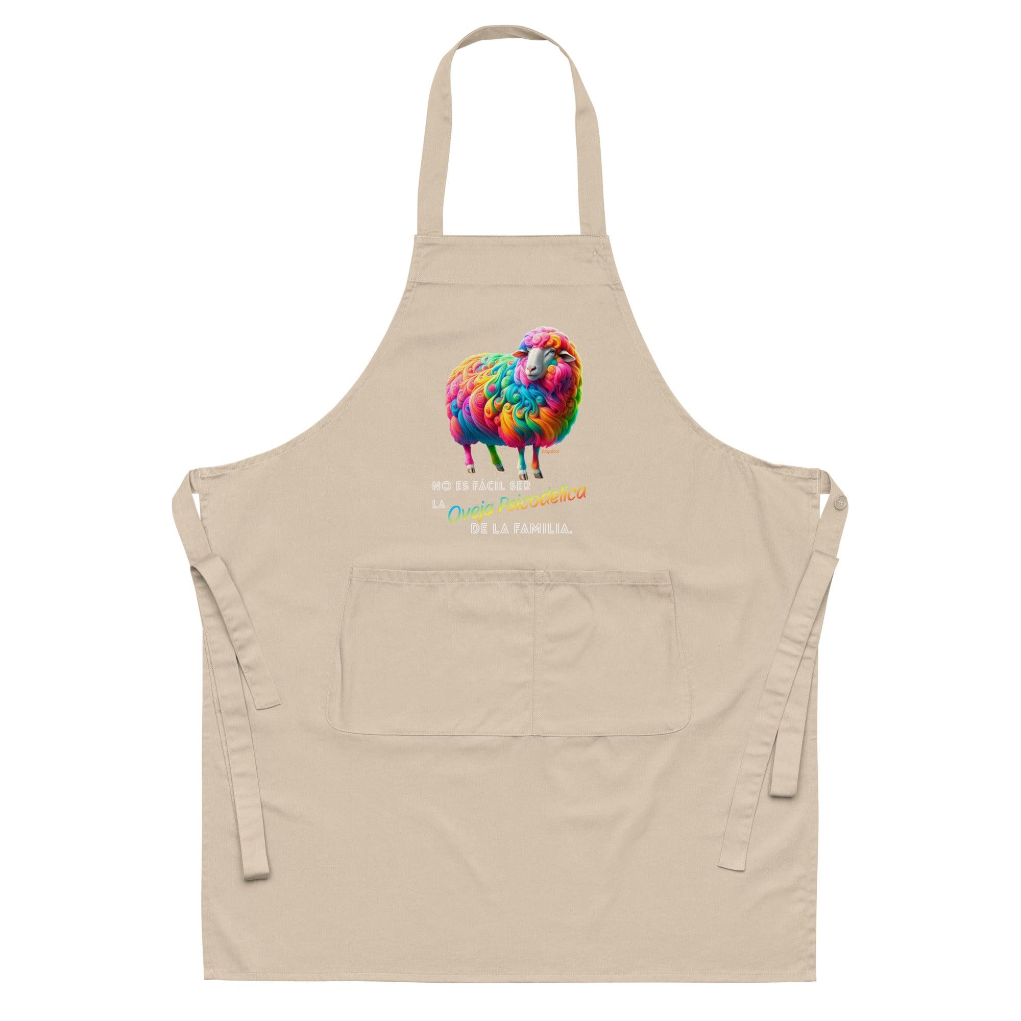 Delantal Oveja Psicodelica