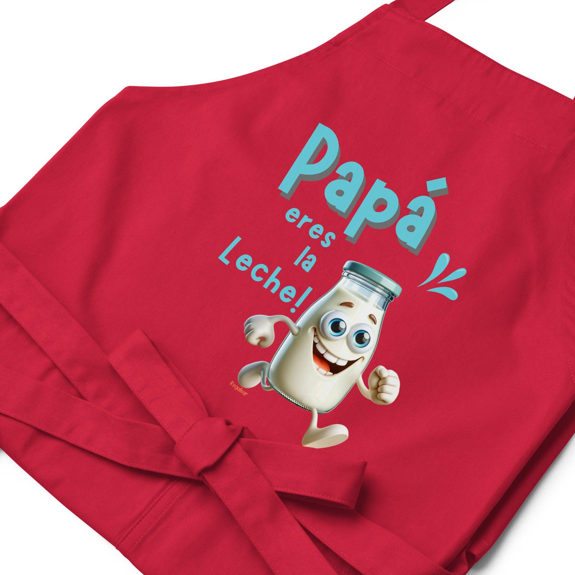 Delantal Papá eres la leche