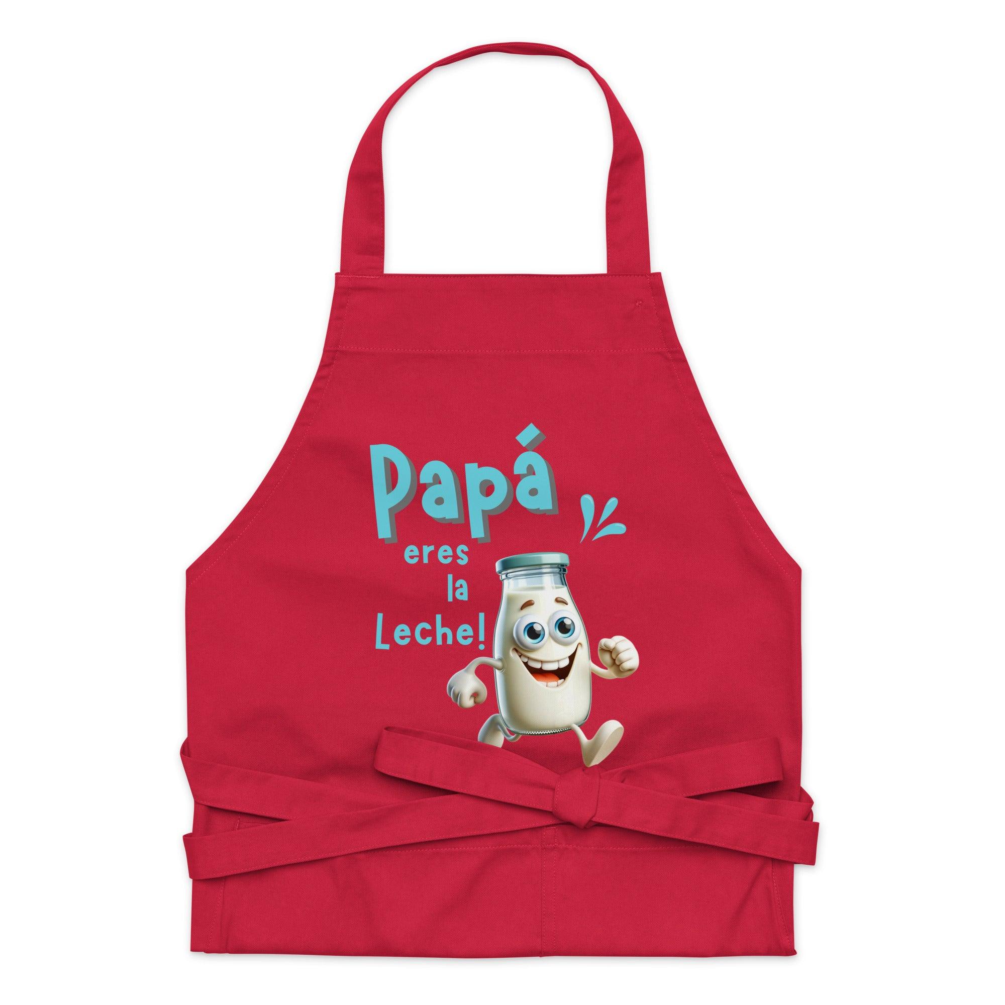Delantal Papá eres la leche