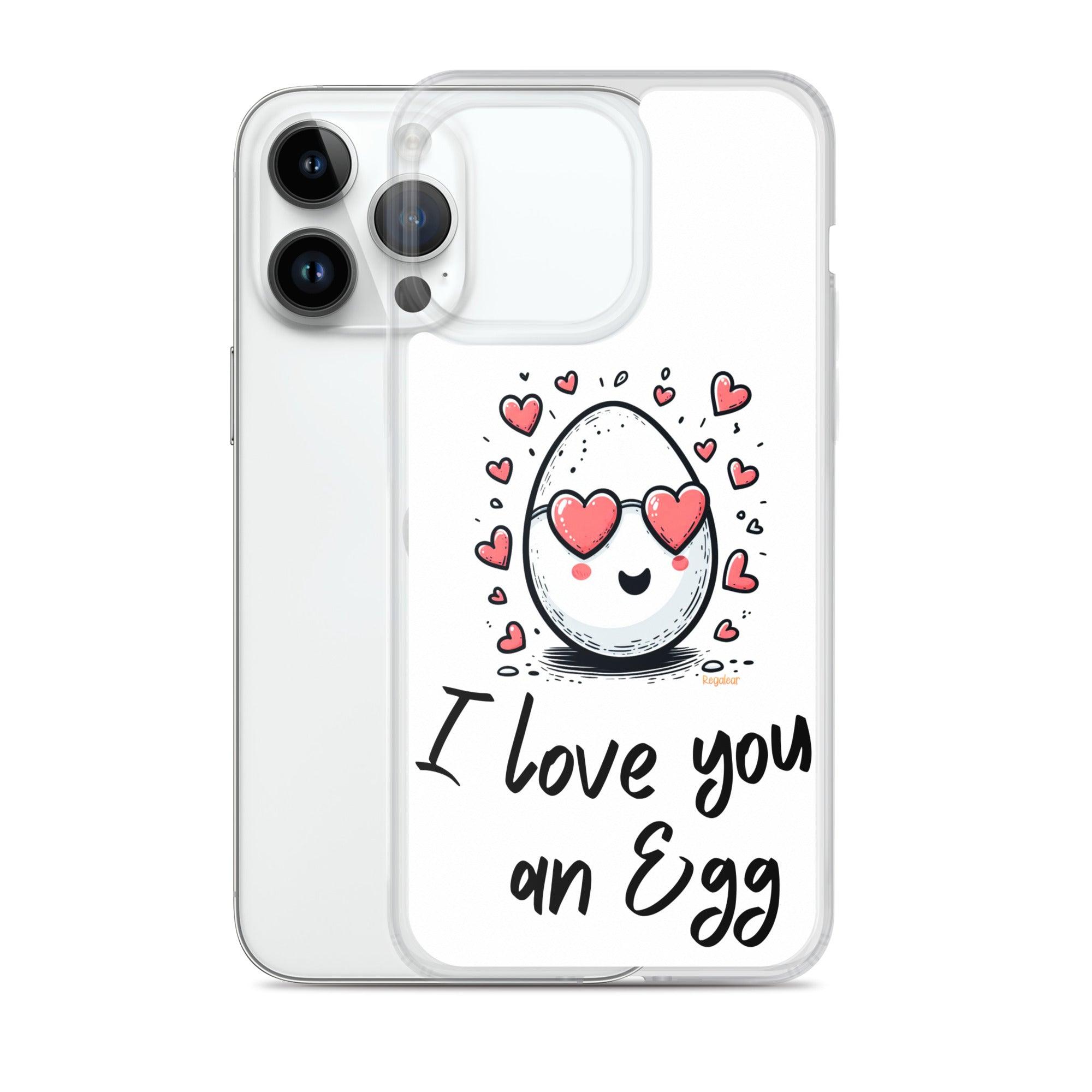 Funda iPhone® I love you an egg