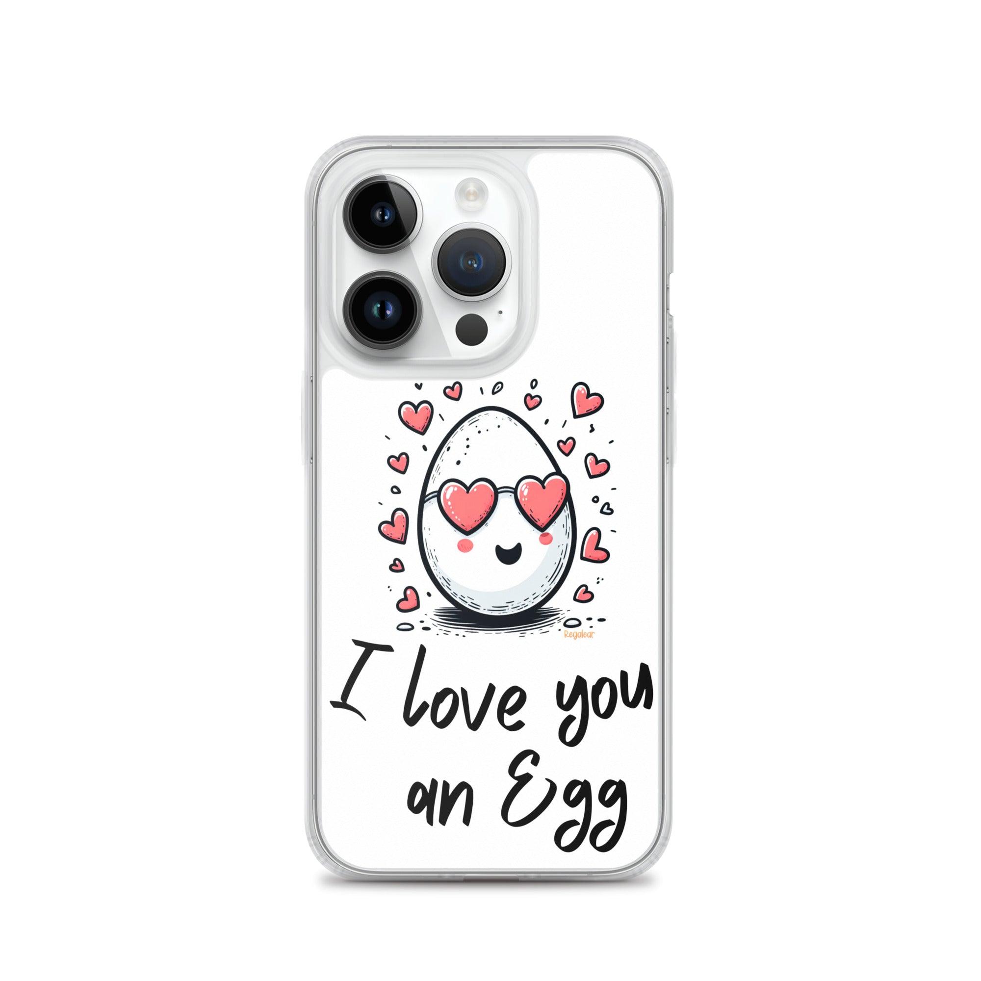 Funda iPhone® I love you an egg